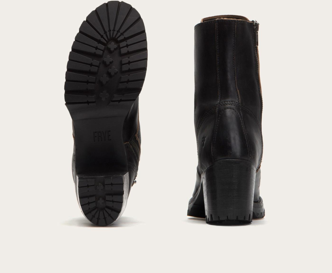 sabrina moto lace up