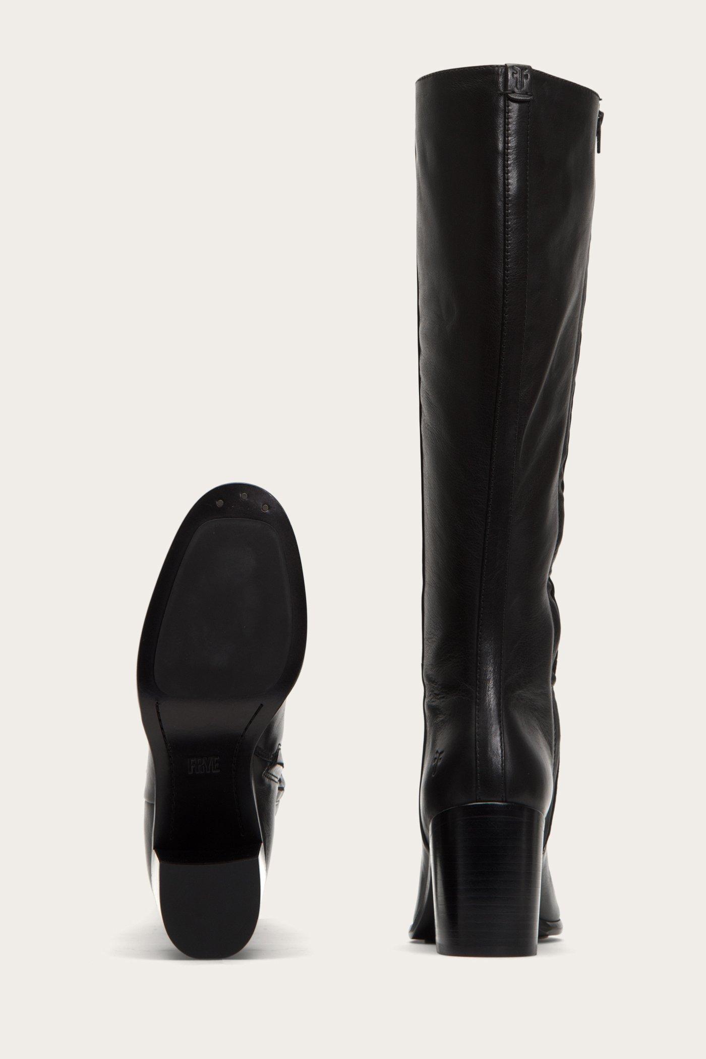 frye julia tall inside zip