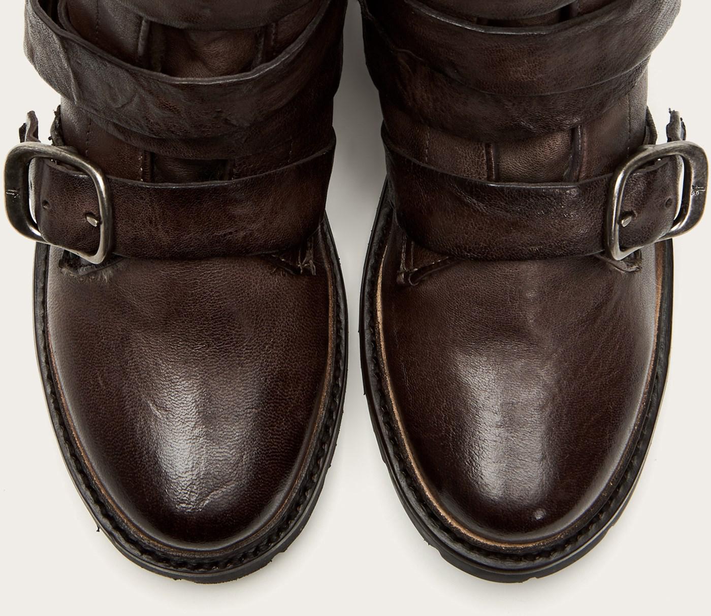 frye vanessa tanker shearling