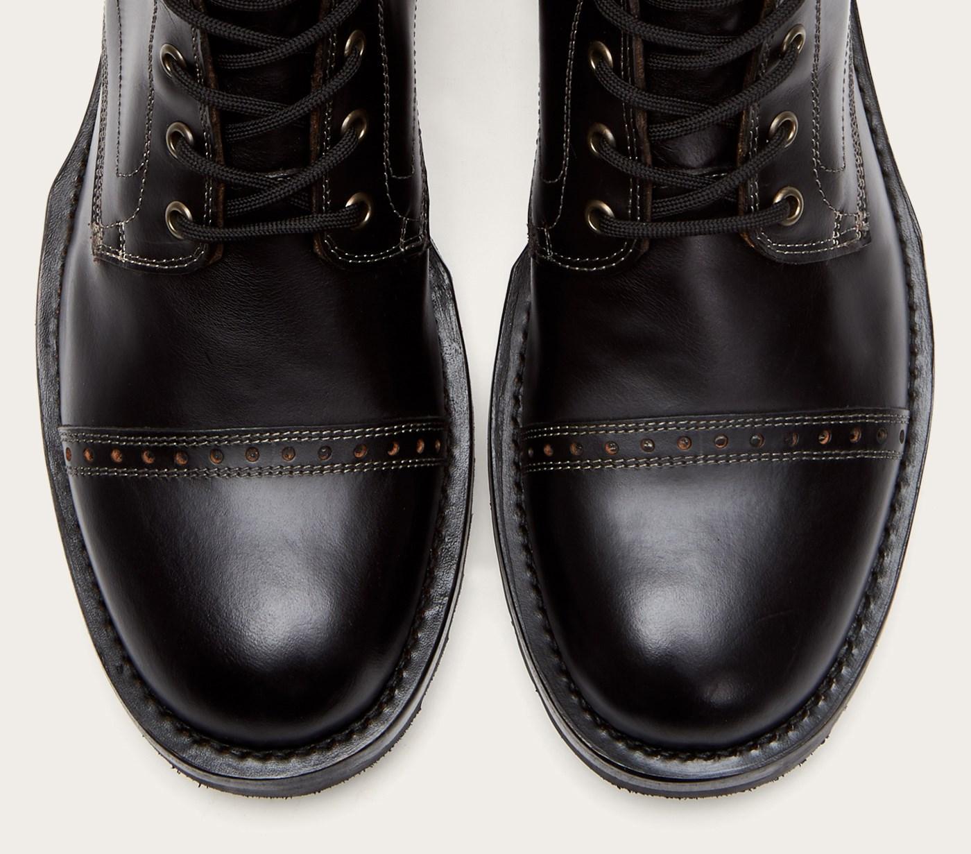 frye trenches lace up
