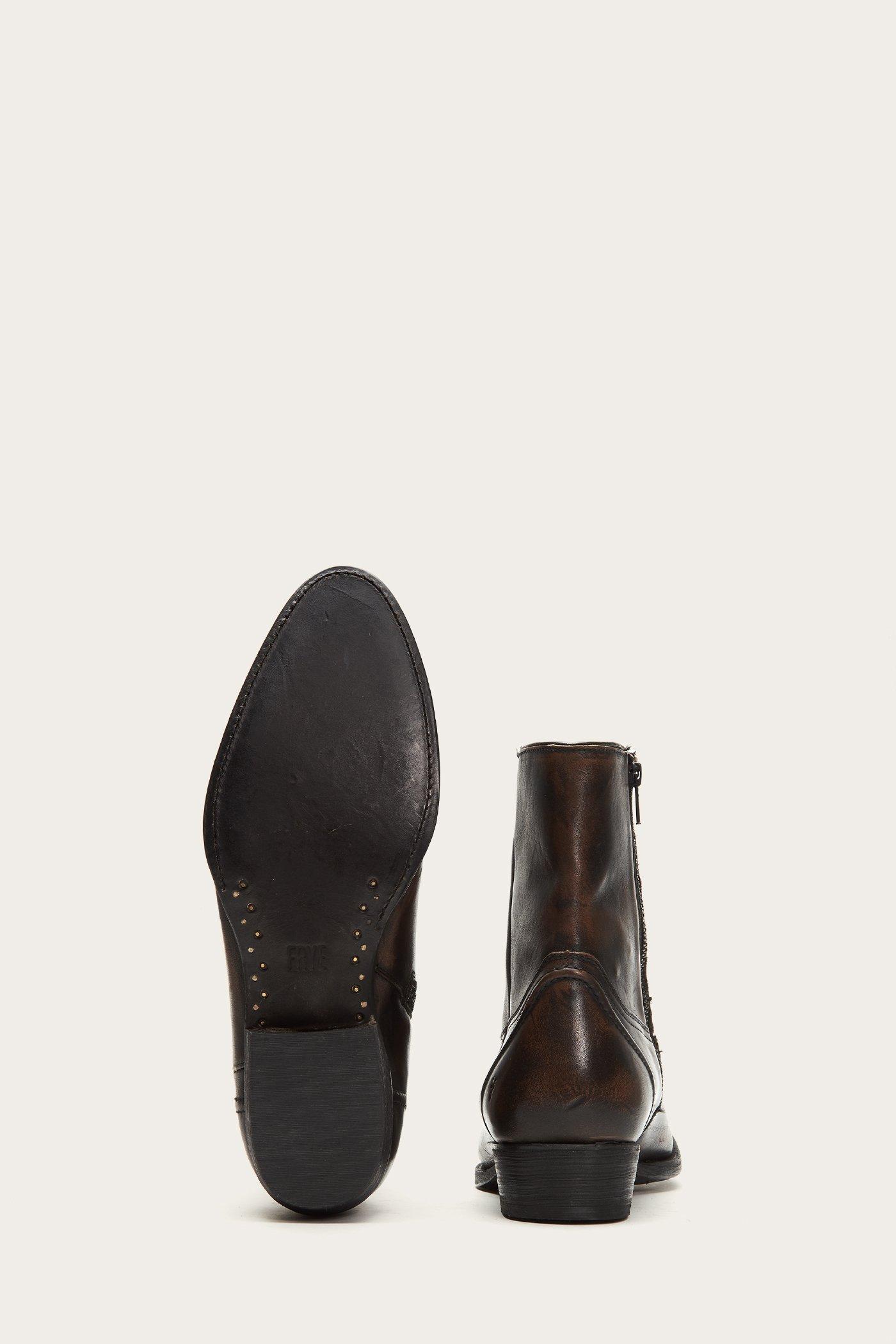 frye austin moc inside zip