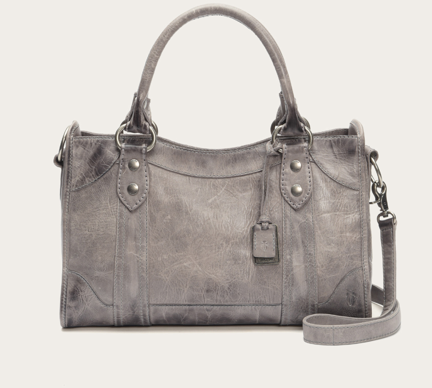 frye melissa satchel ice