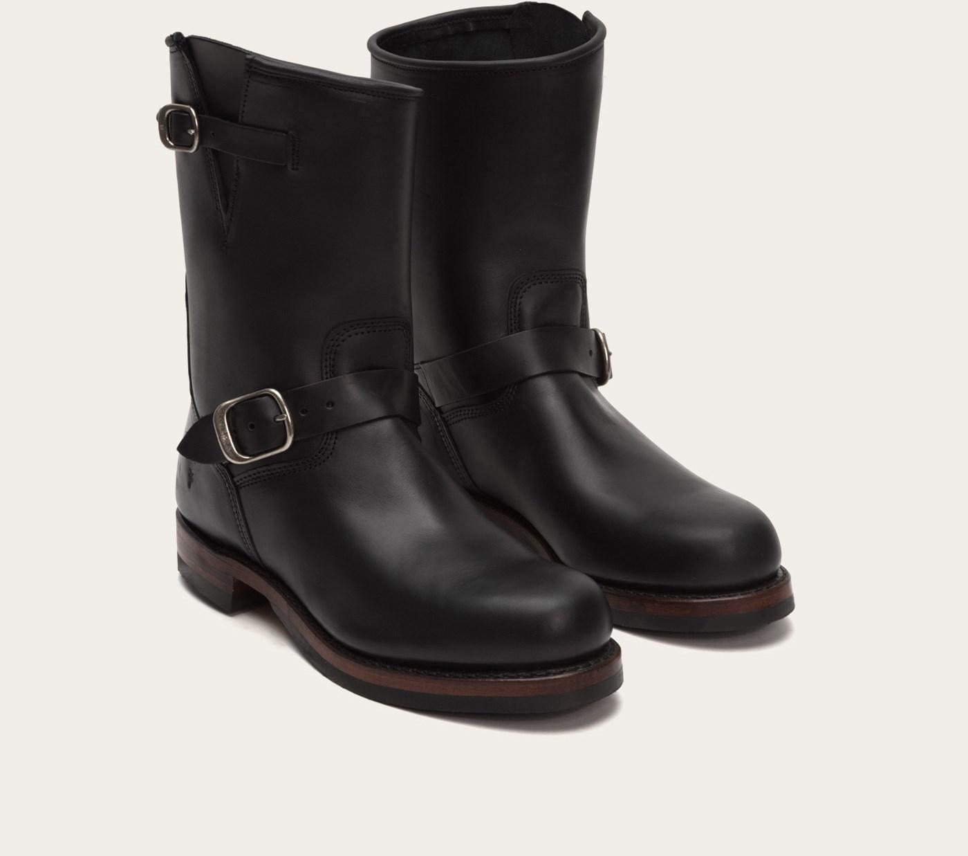 Frye Rubber John Addison Engineer Boots Frye Since 1863