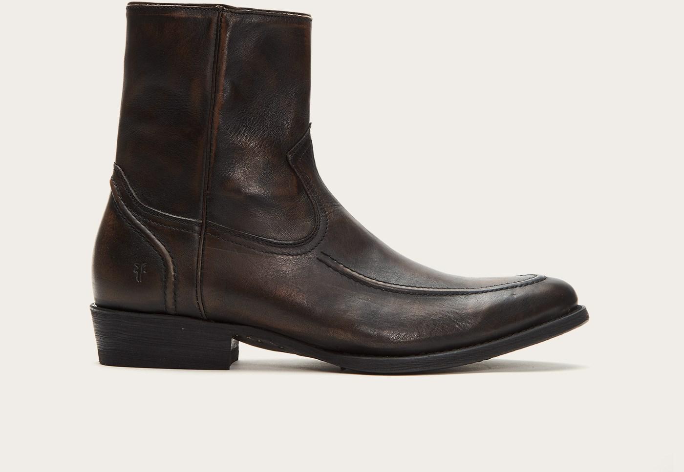 frye austin moc inside zip