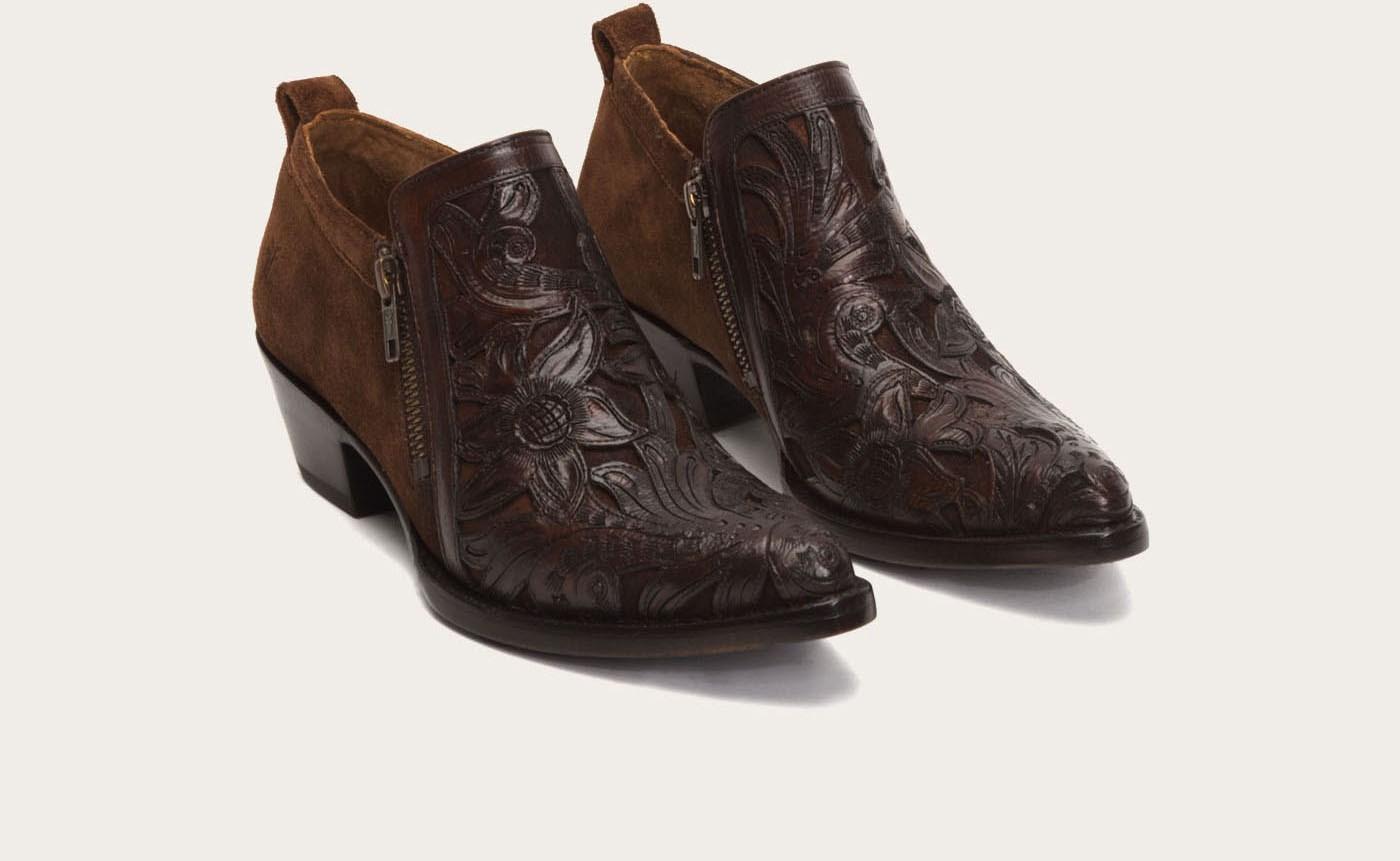 frye sacha overlay shootie