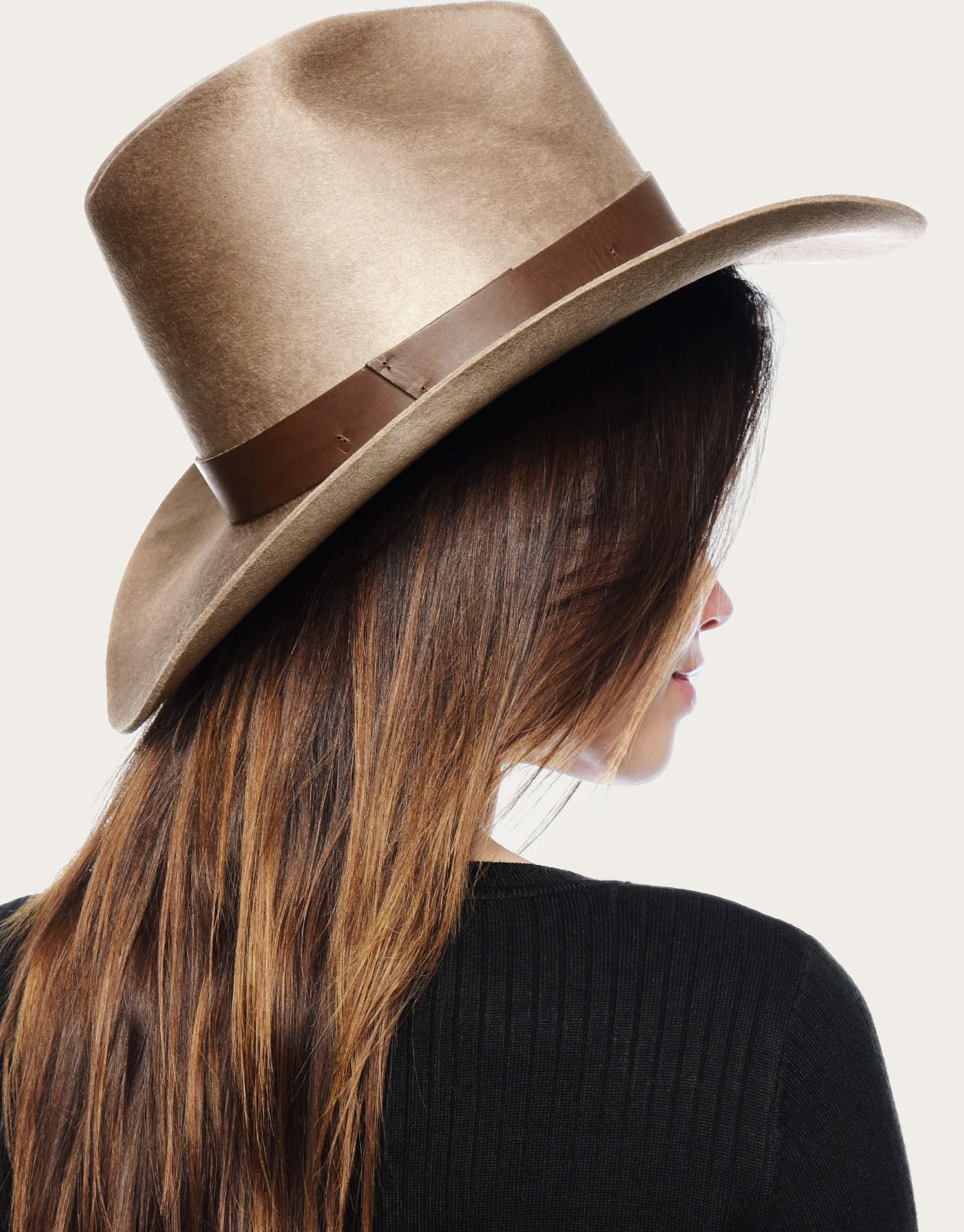 frye harness rancher hat