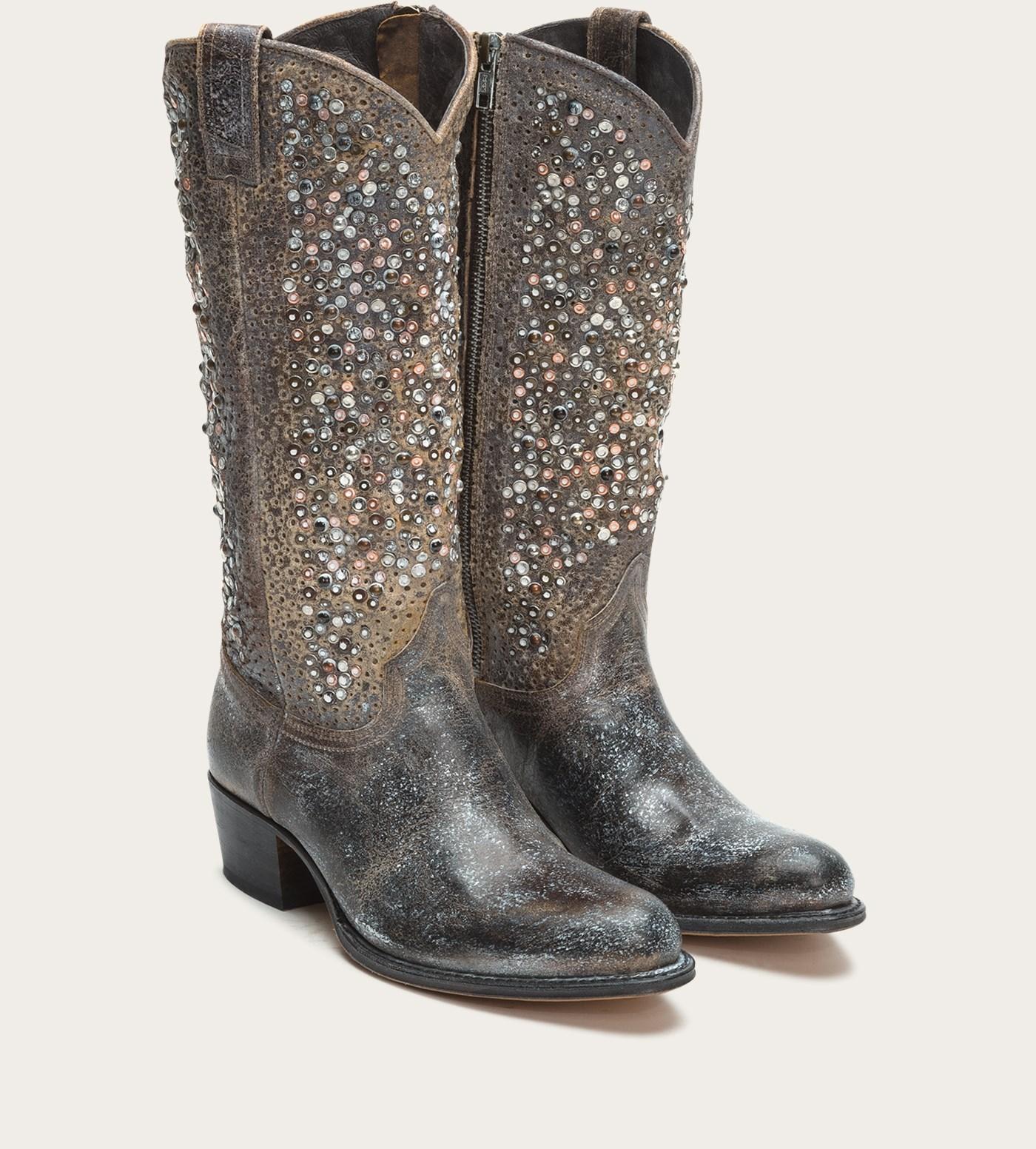 frye deborah studded