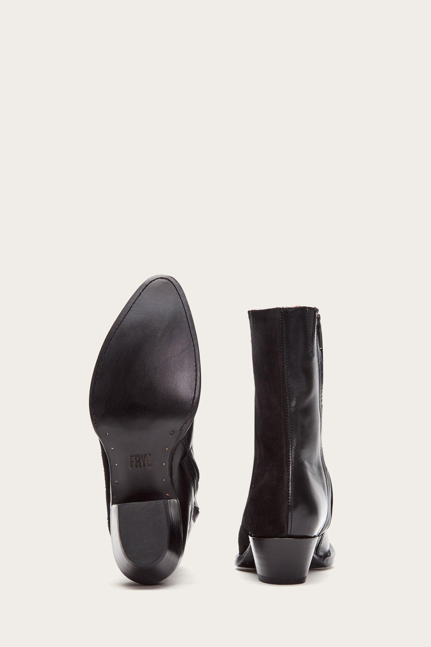 frye heartbreaker inside zip