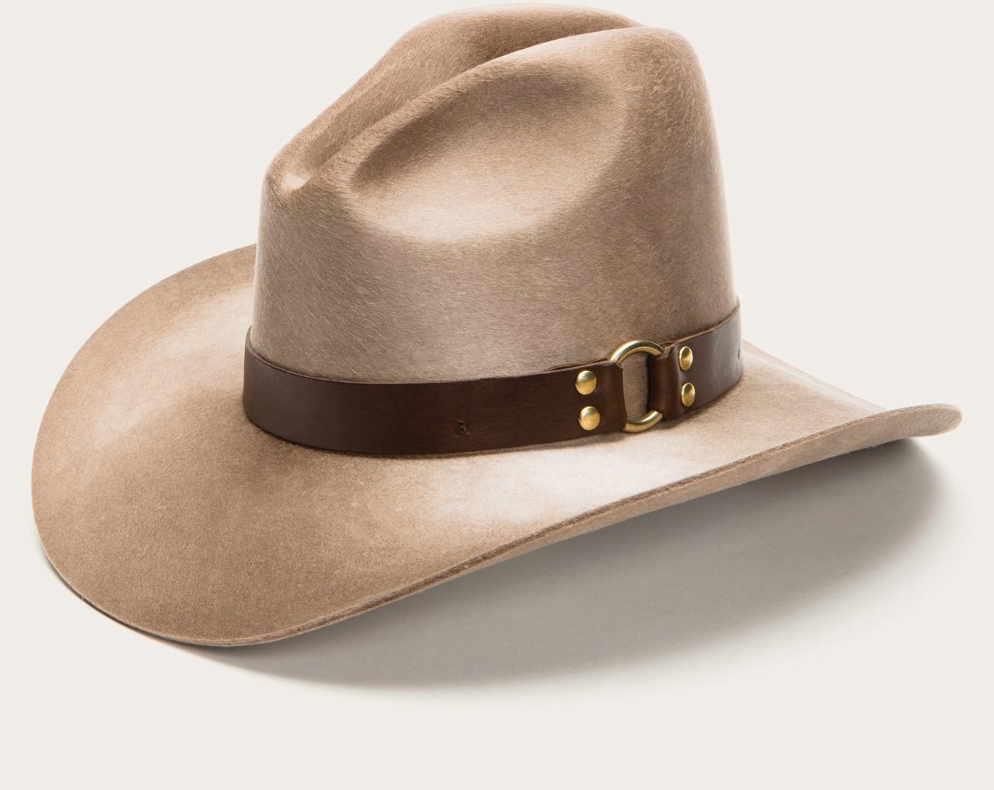frye harness rancher hat