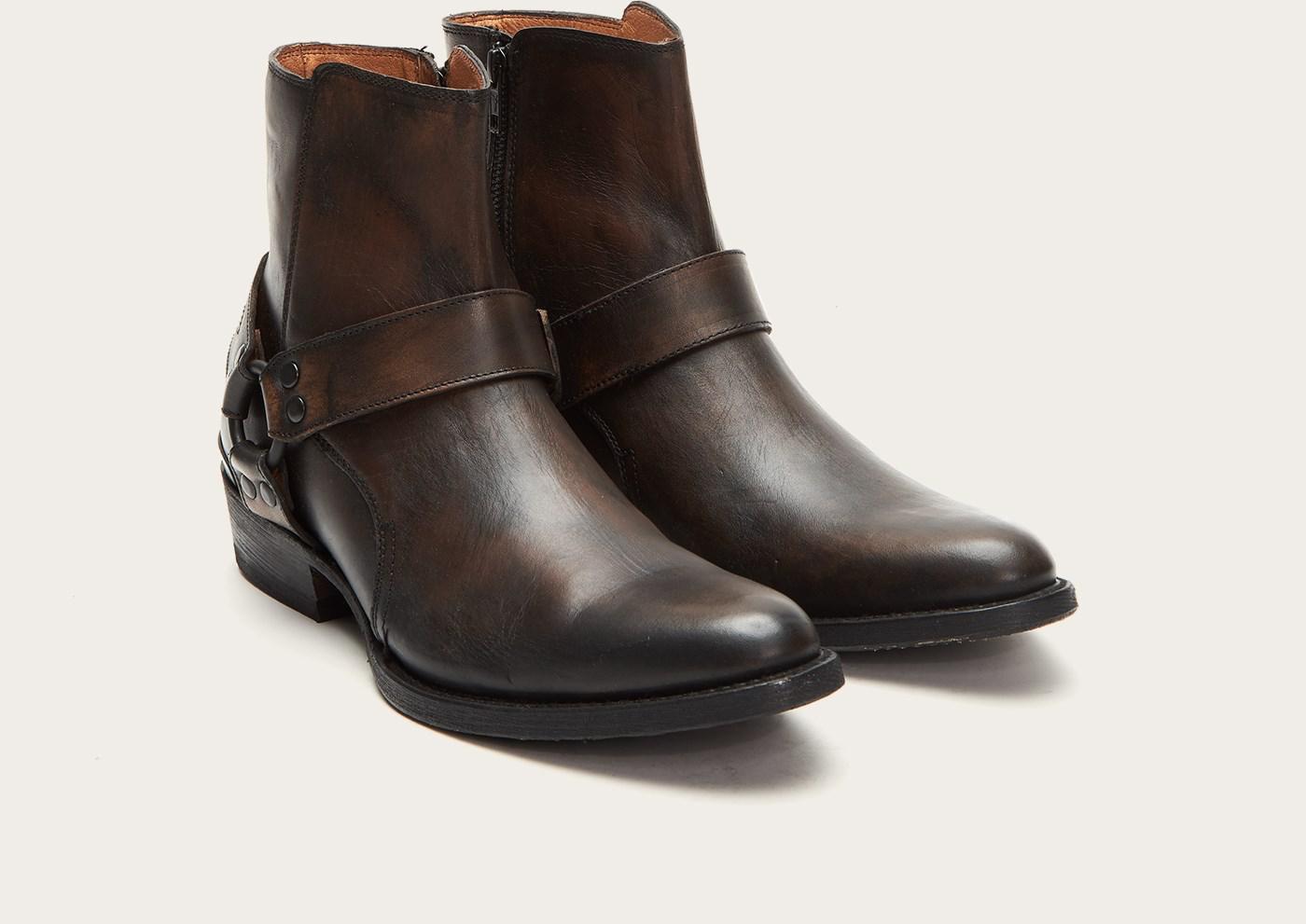 frye austin inside zip harness