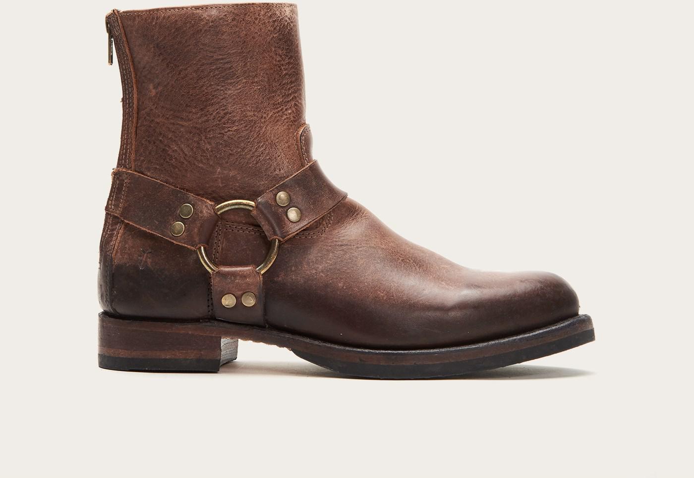 frye john addison harness back zip