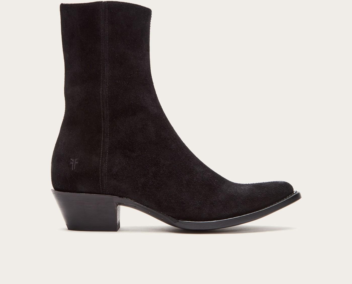 frye heartbreaker inside zip