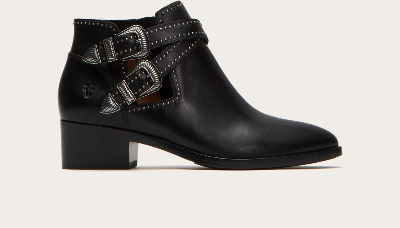 frye ray deco western shootie