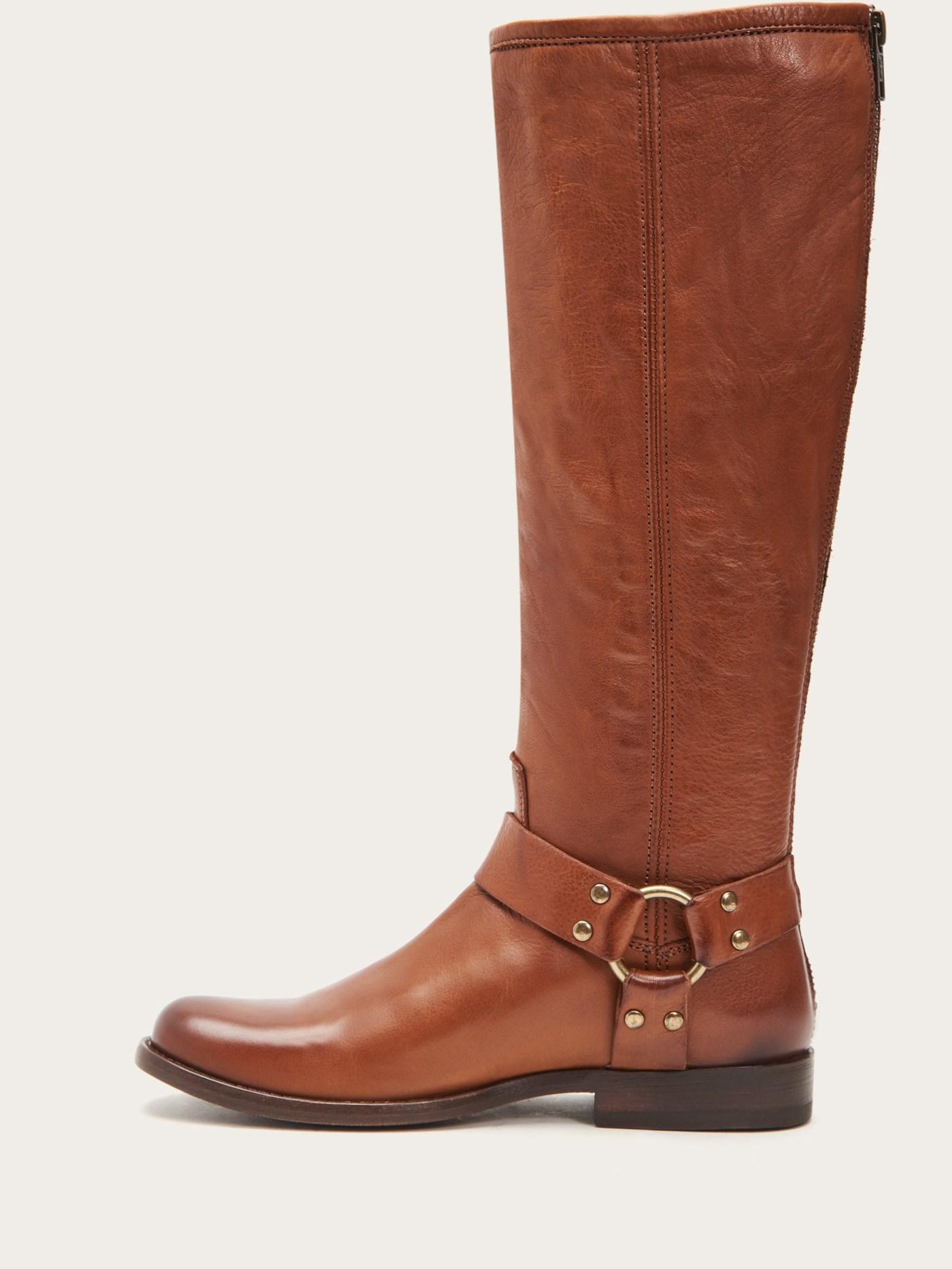 frye phillip harness extended calf