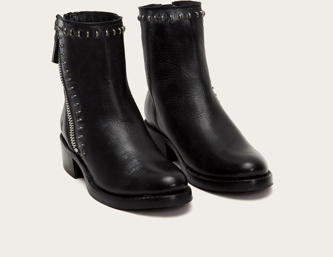 frye demi rebel zip bootie