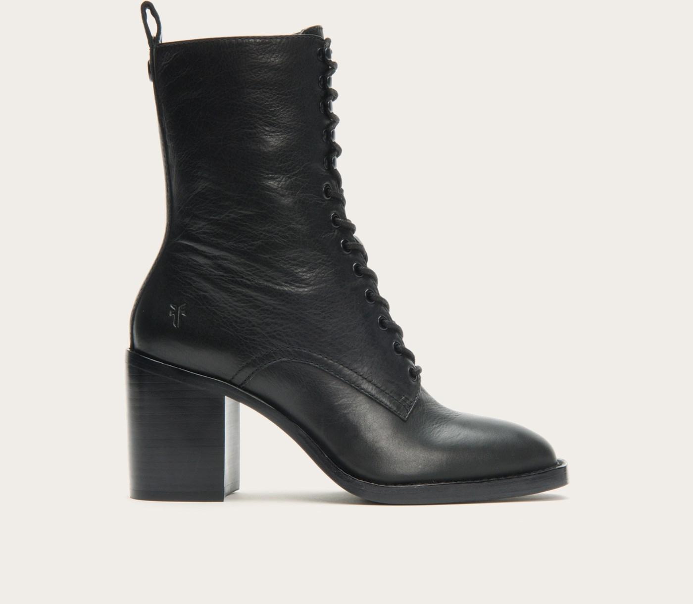 frye pia combat boots