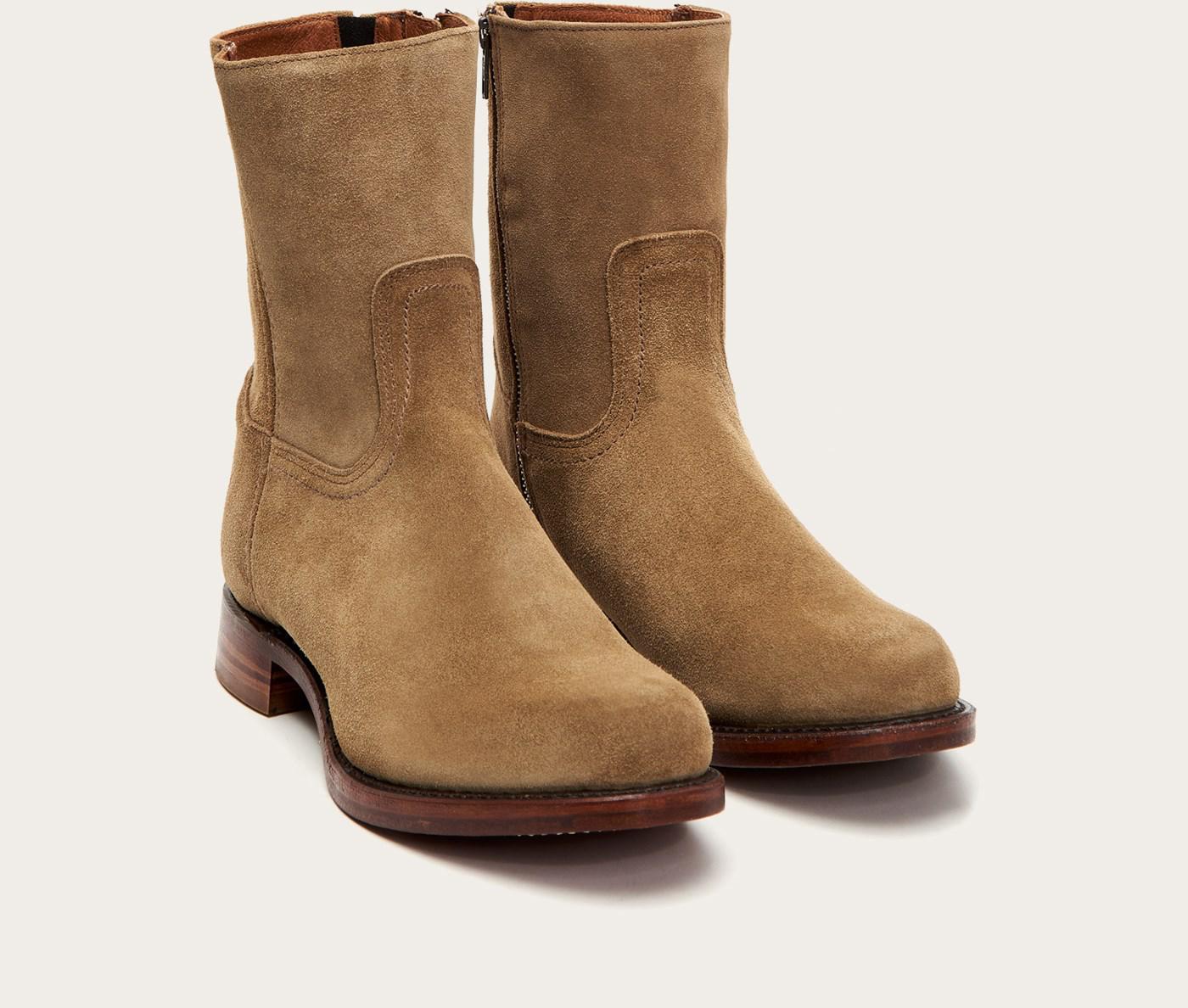 frye campus zip boot