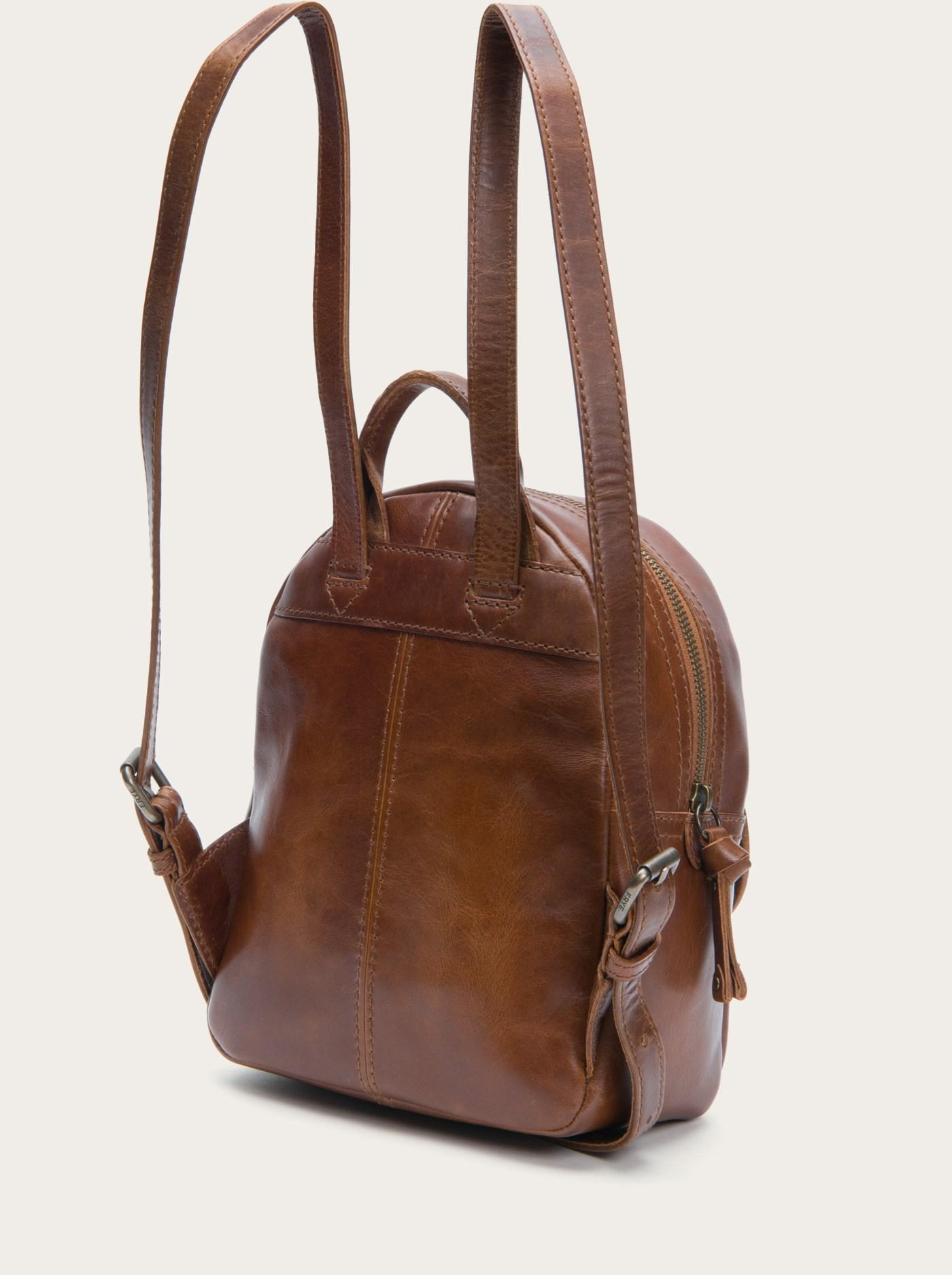 frye melissa mini leather backpack