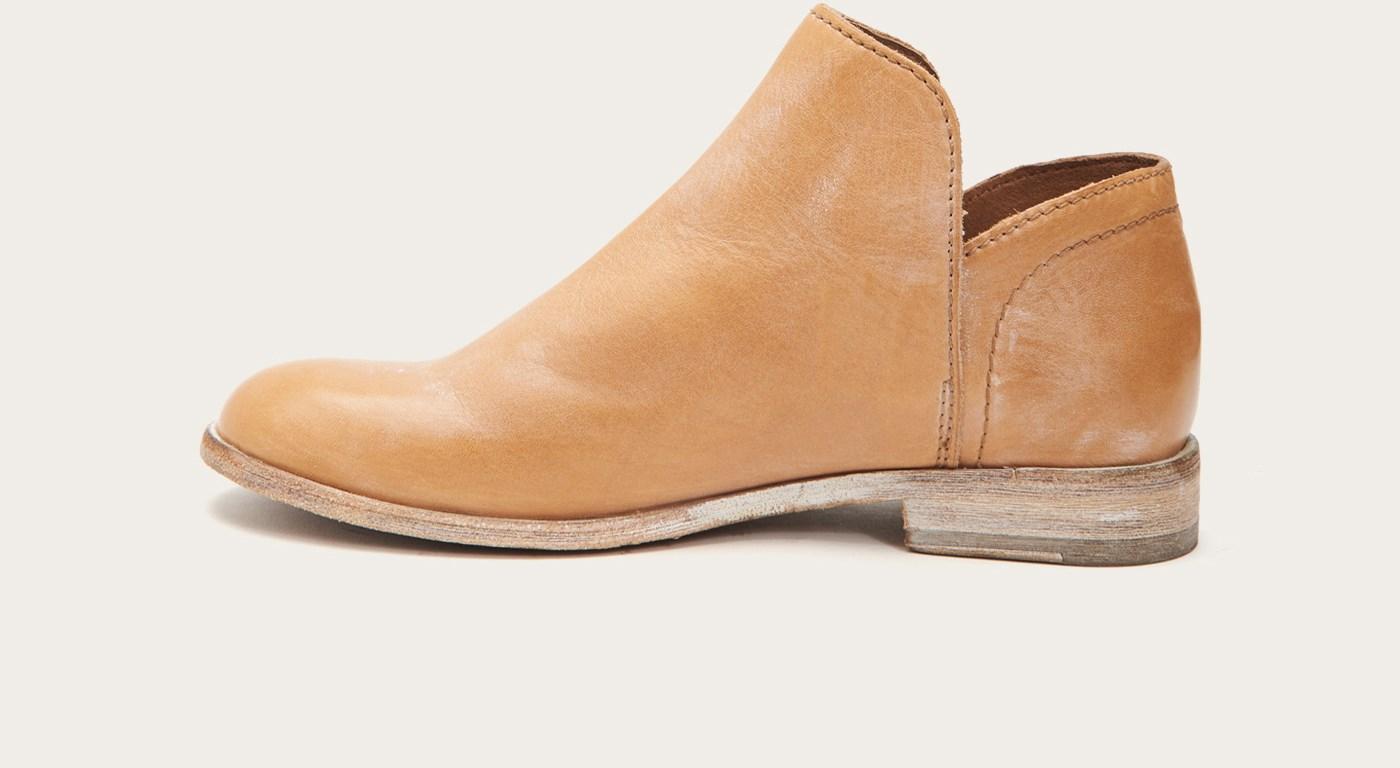 frye elyssa shootie tan