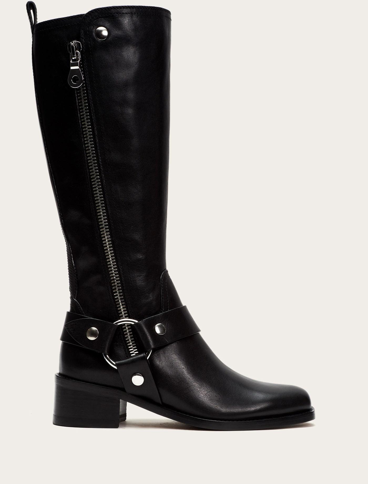 frye modern harness tall boot