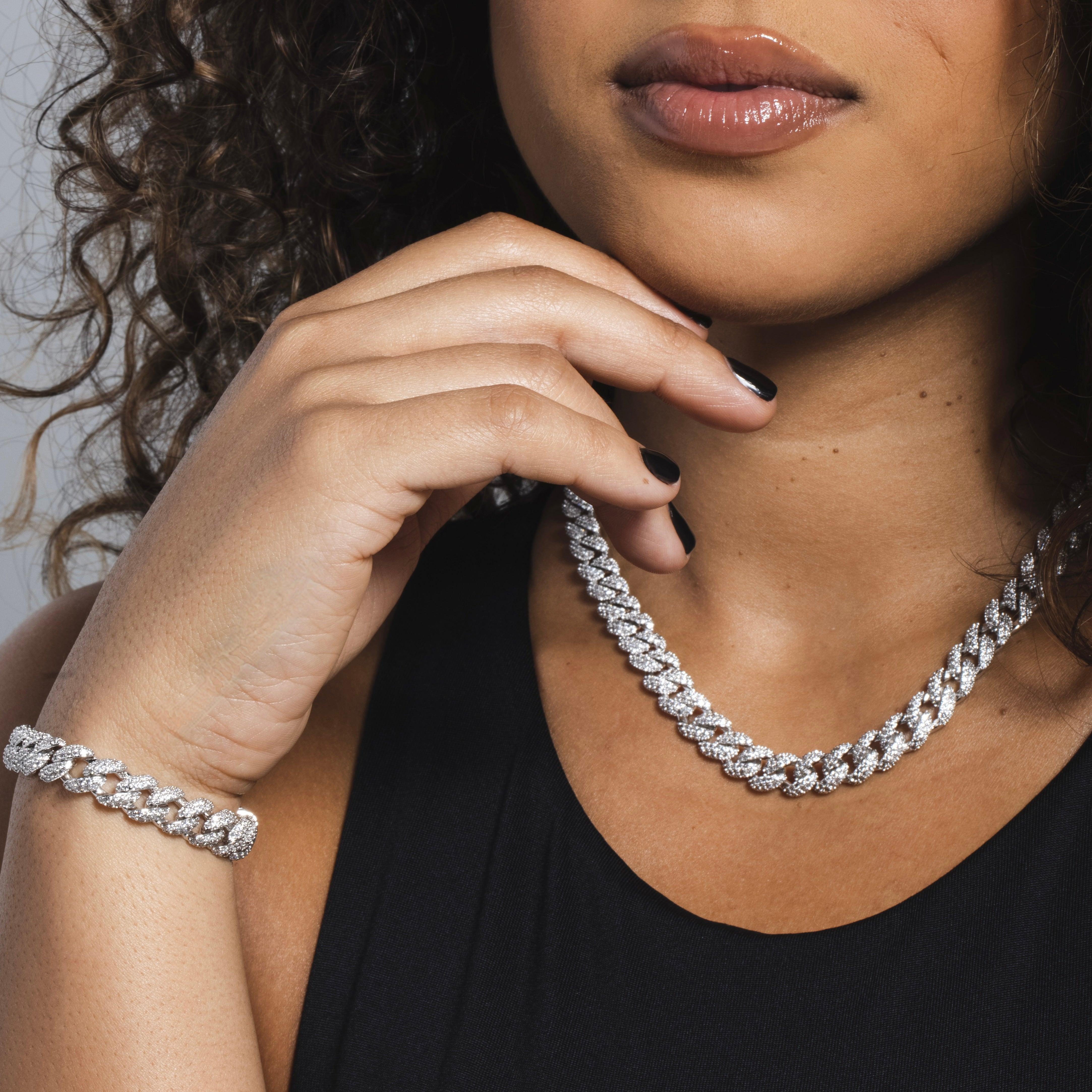 Iced Cuban Chain + Bracelet Bundle 