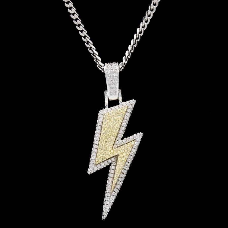 Colorado Rockies Pendant, 14K White - The GLD Shop