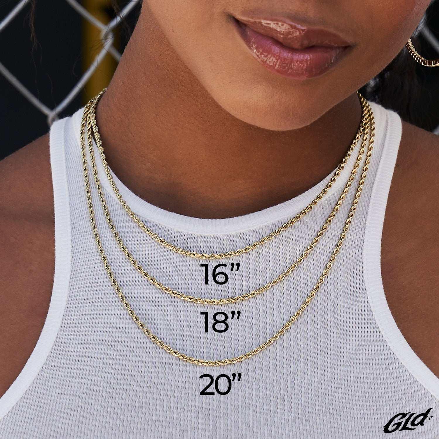 The GLD Shop Micro Clustered Tennis Necklace | Lyst