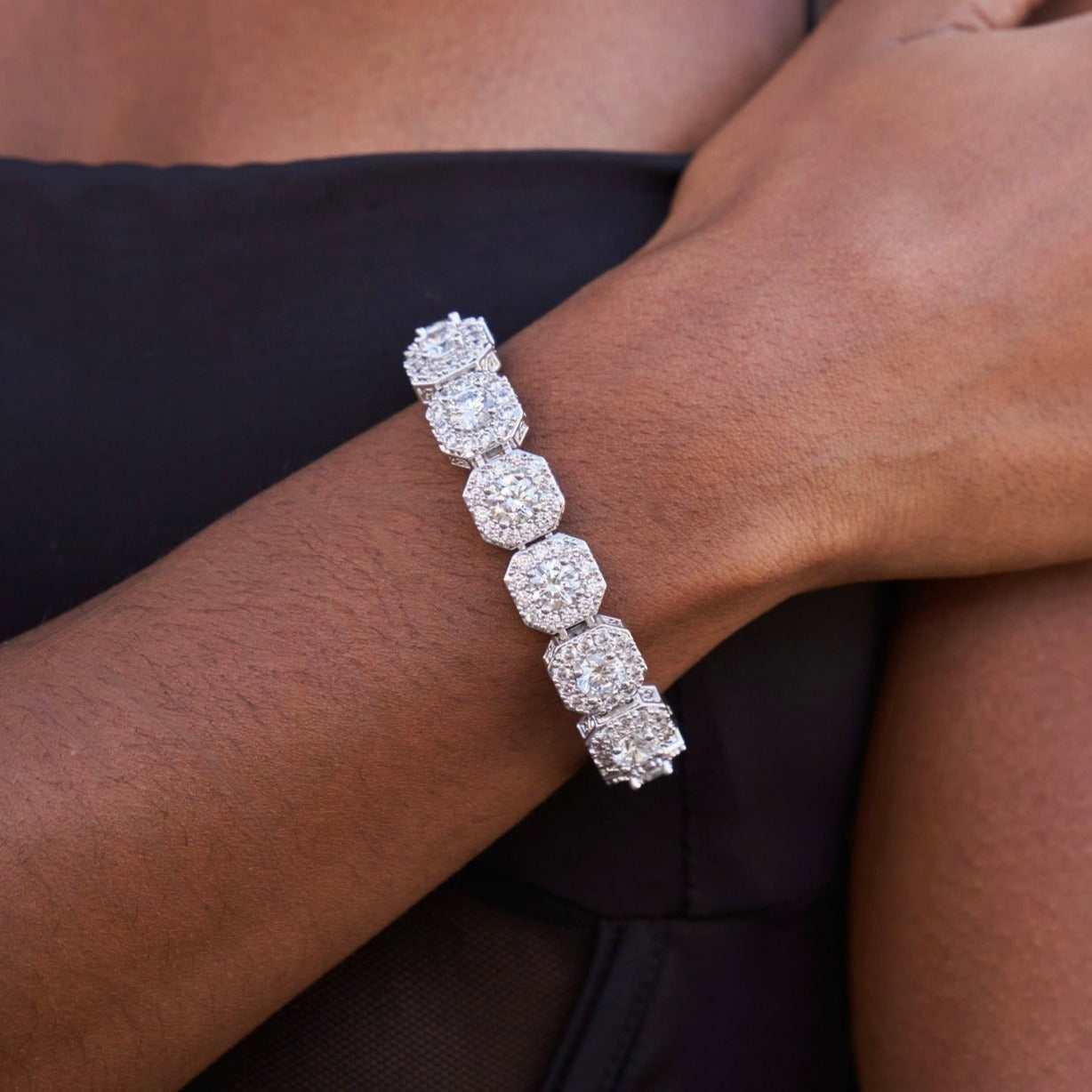 Tennis on sale bracelet gld