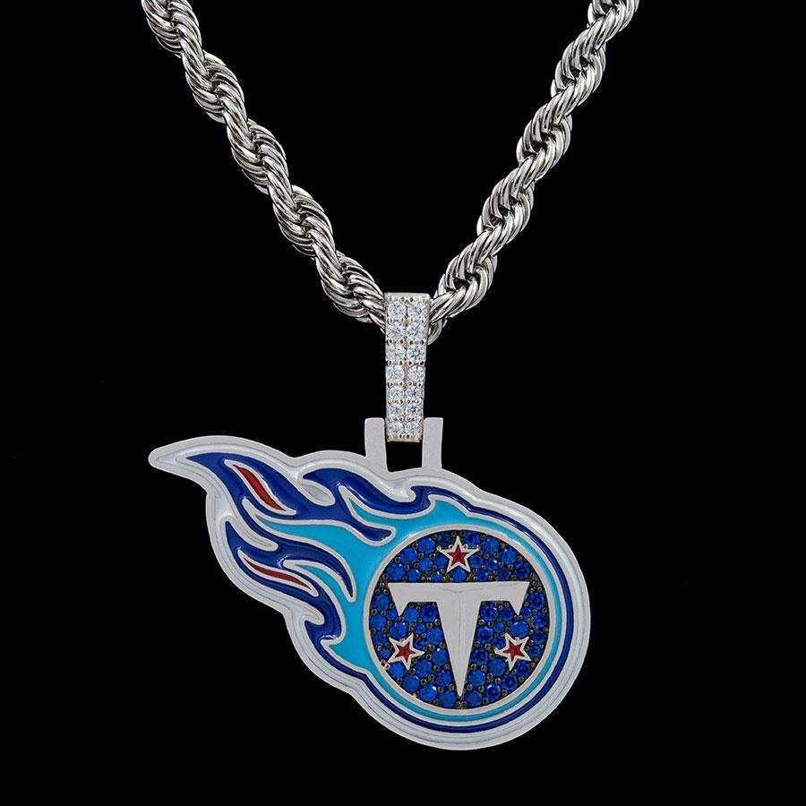 The GLD Shop Tennessee Titans Pendant for Men | Lyst