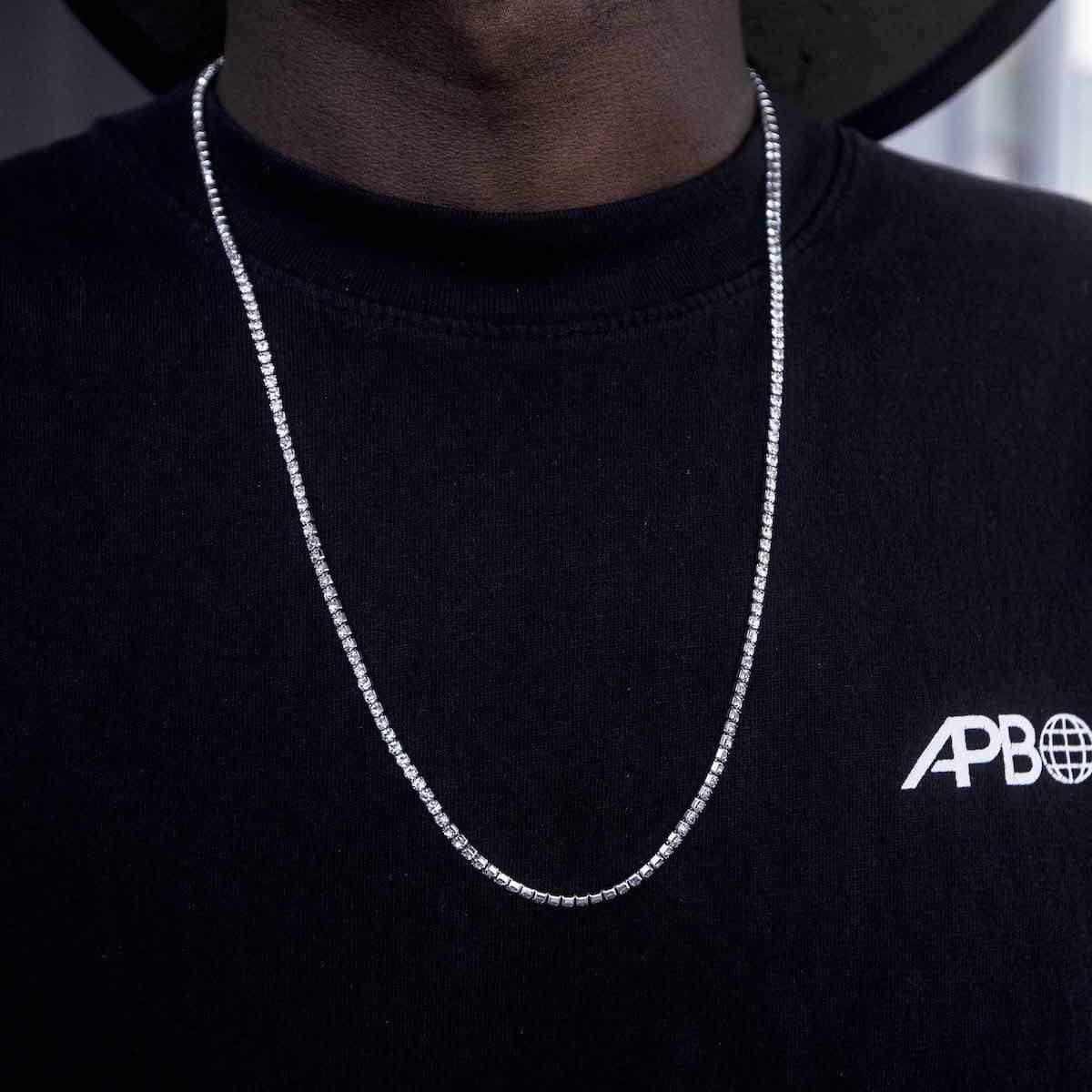 The GLD Shop Micro Tennis Necklace for 