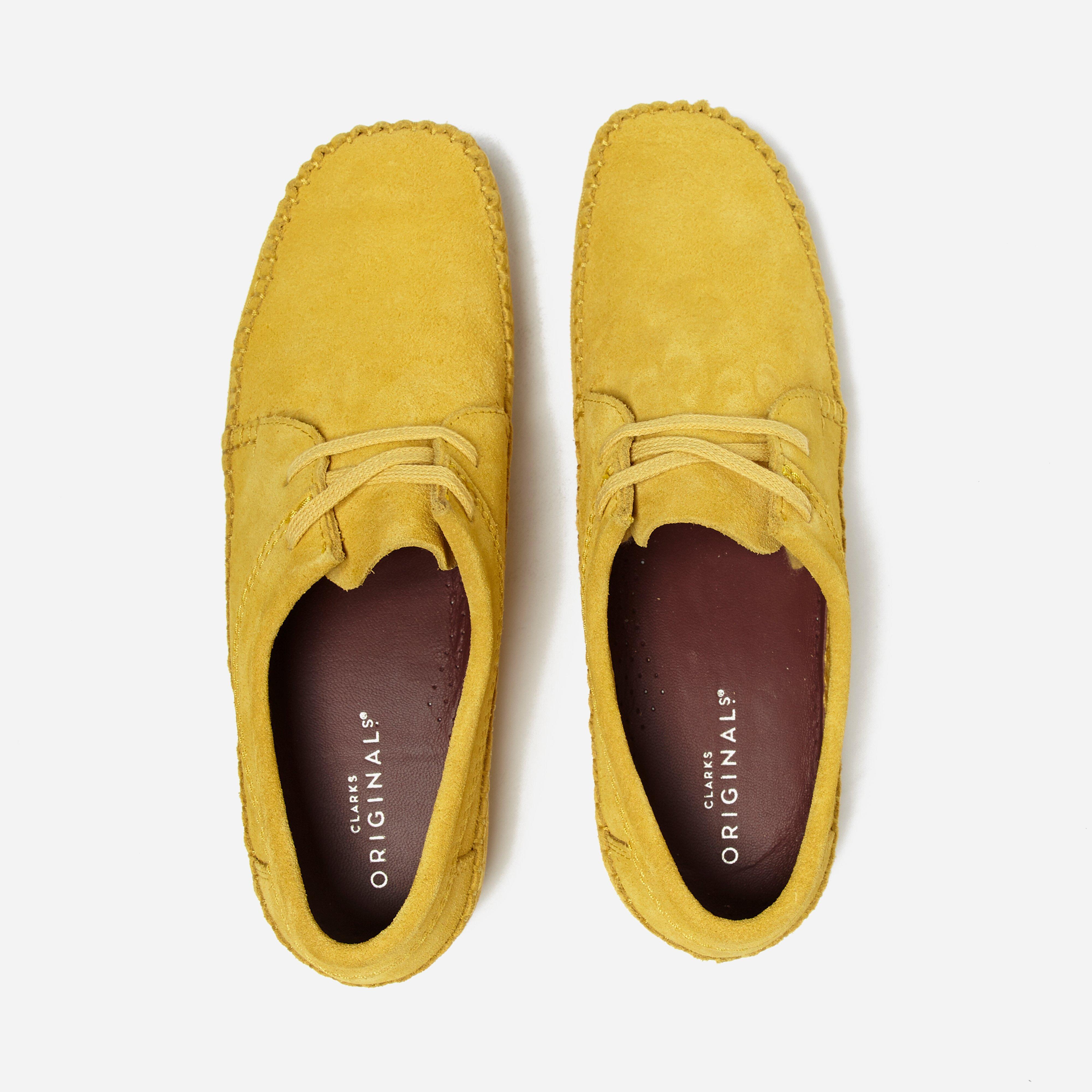 clarks weaver yellow