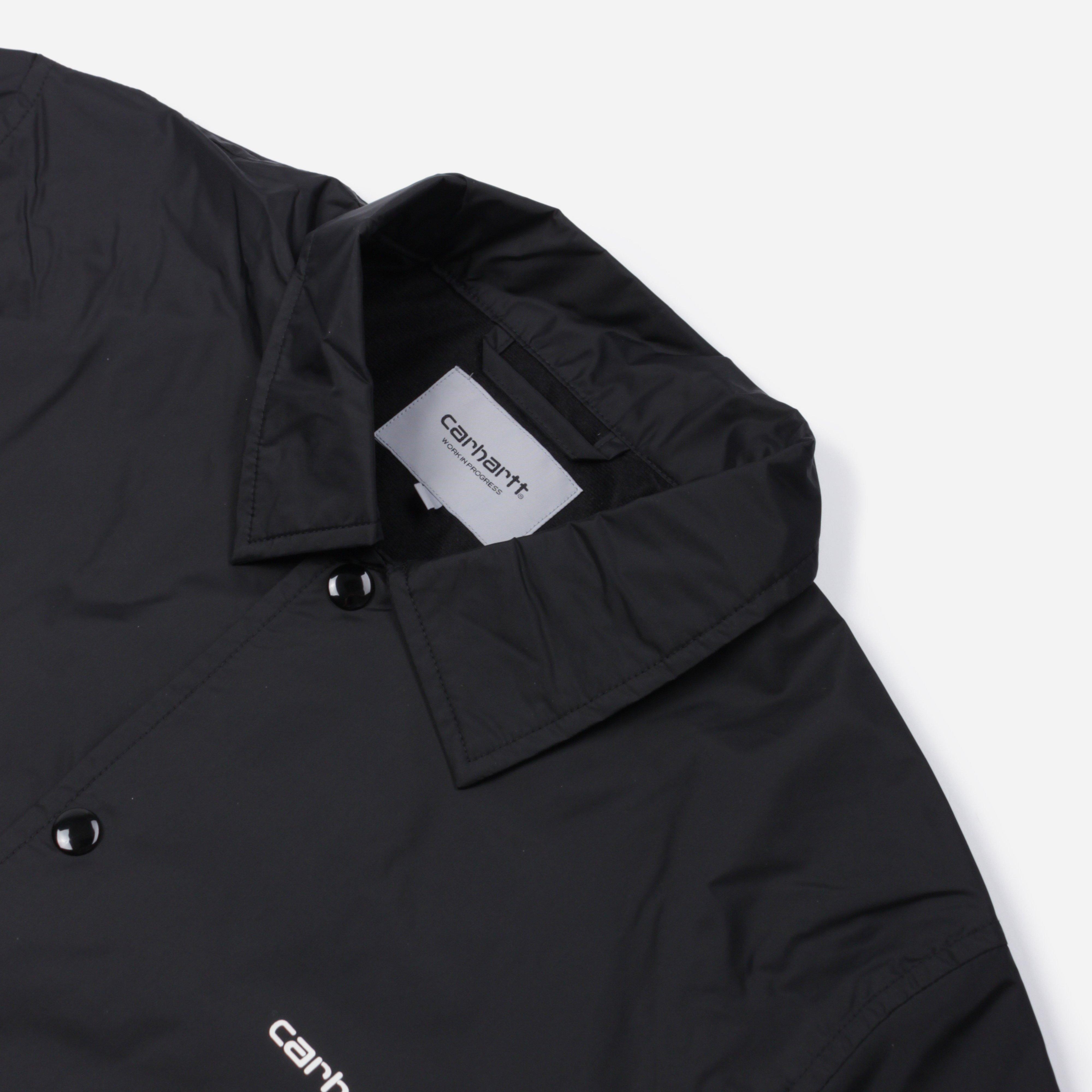 carhartt wip script coach jacket