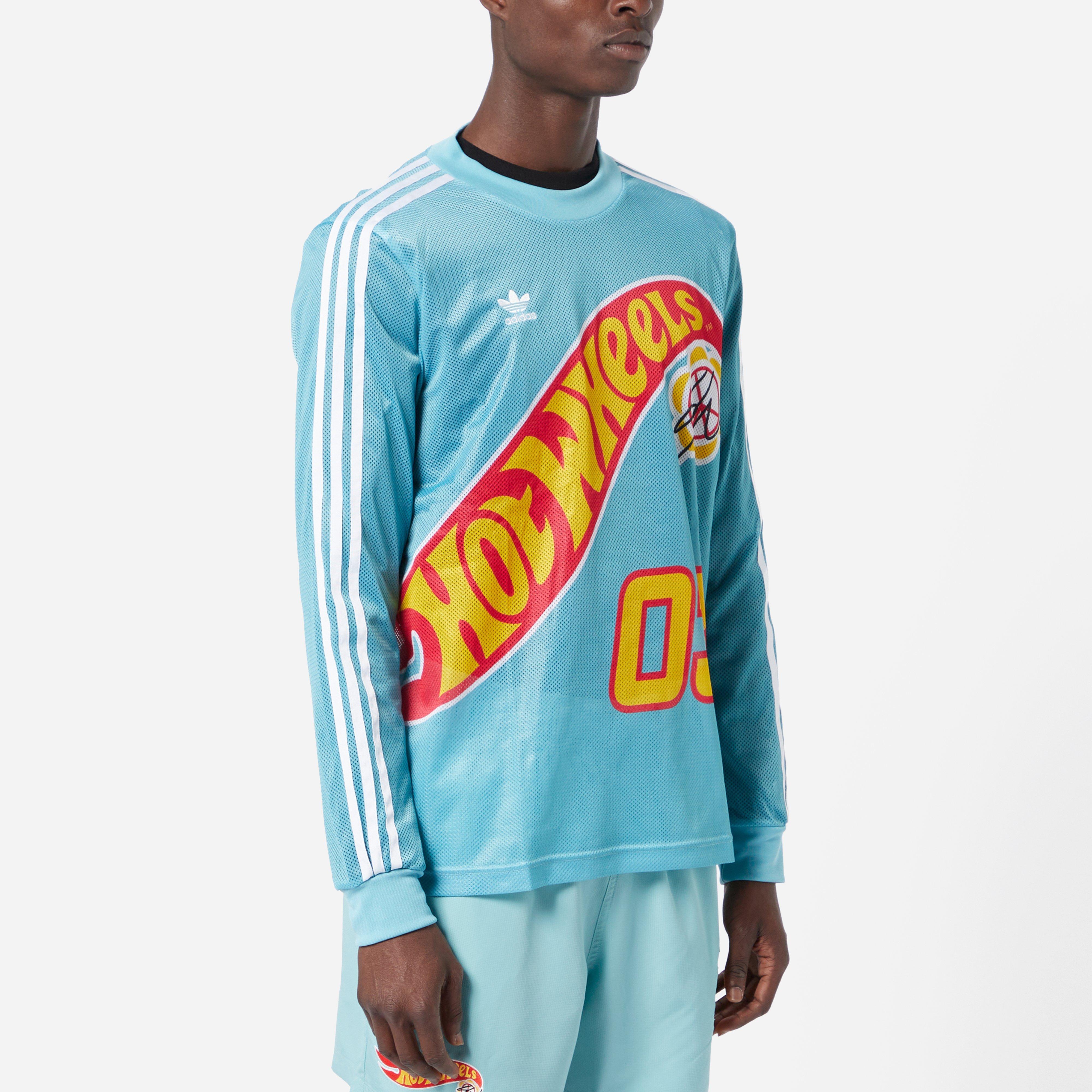 adidas Originals X Sean Wotherspoon X Hot Wheels Mesh Ls T-shirt in Blue  for Men | Lyst