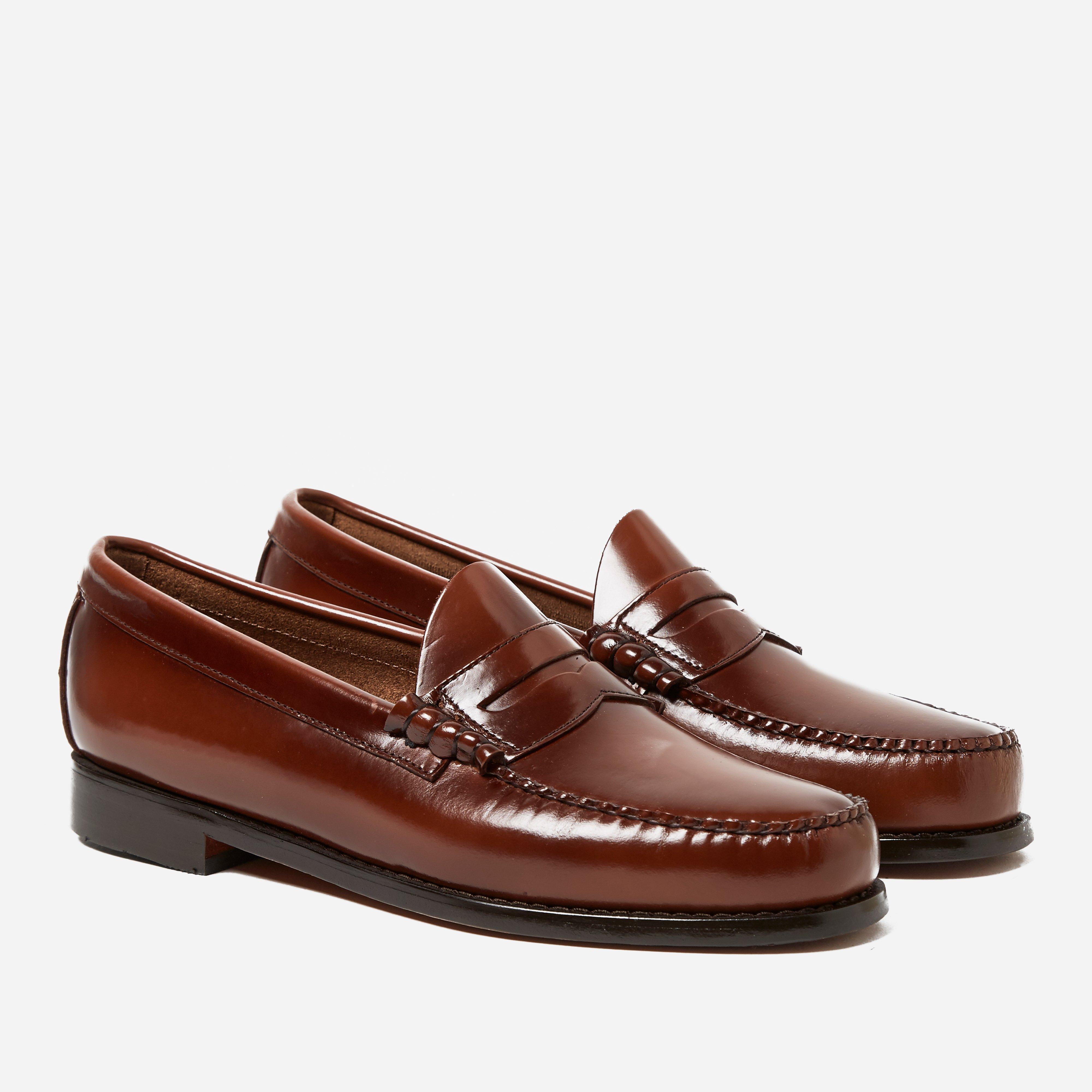 G.H. Bass & Co. Leather Bass Weejun Larson Penny Loafer in Brown for ...