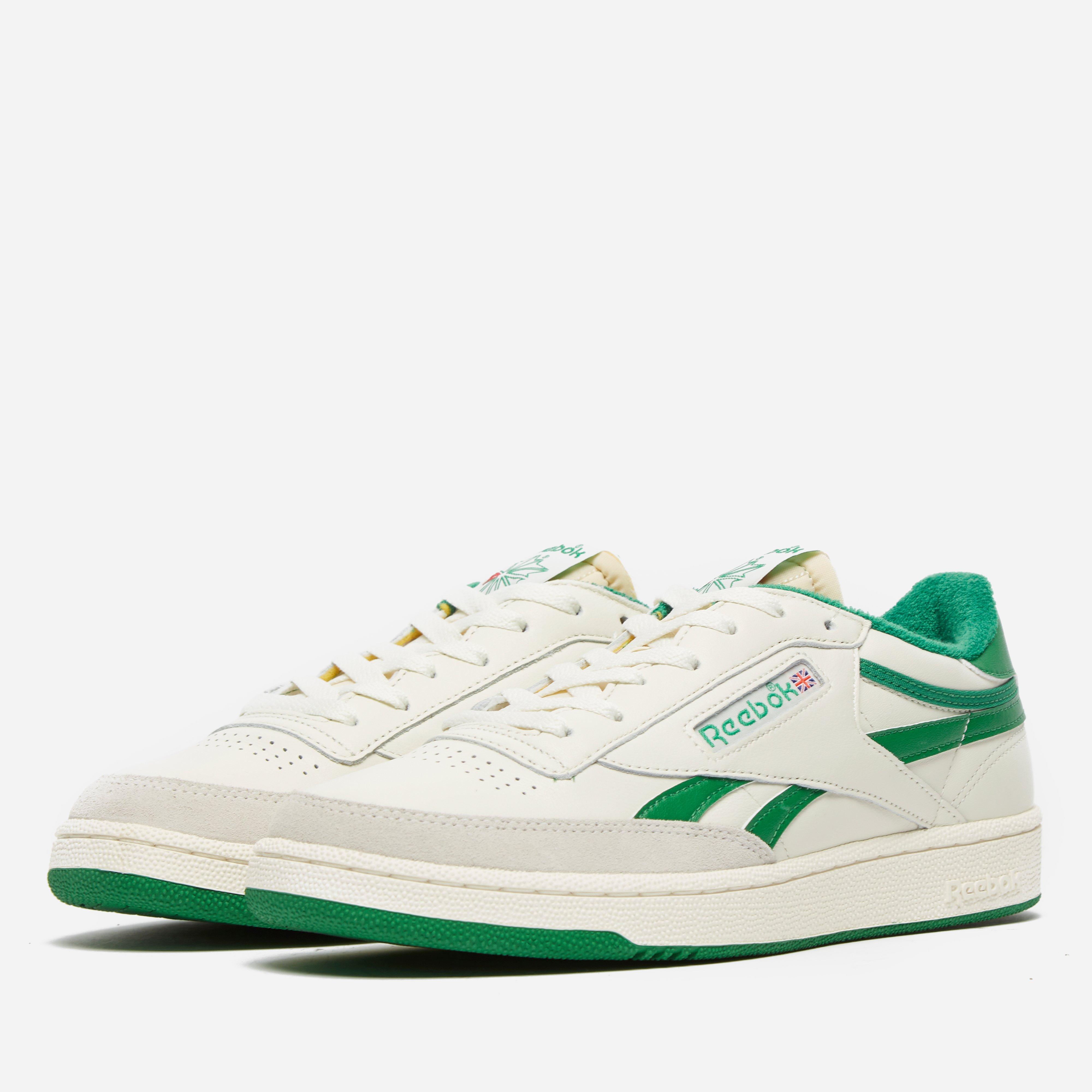 green white reebok