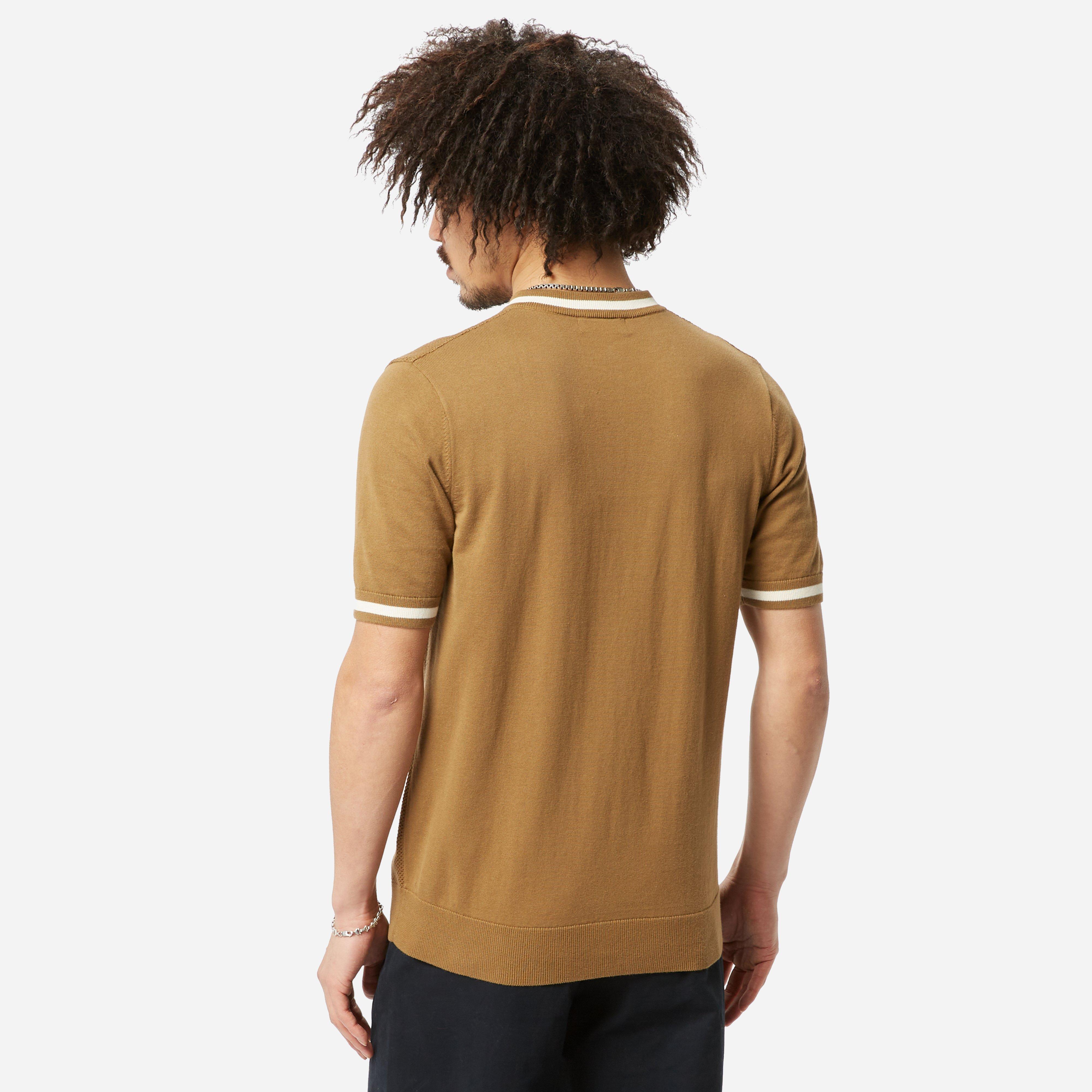 Fred Perry Henley Polo Shirt for Men | Lyst