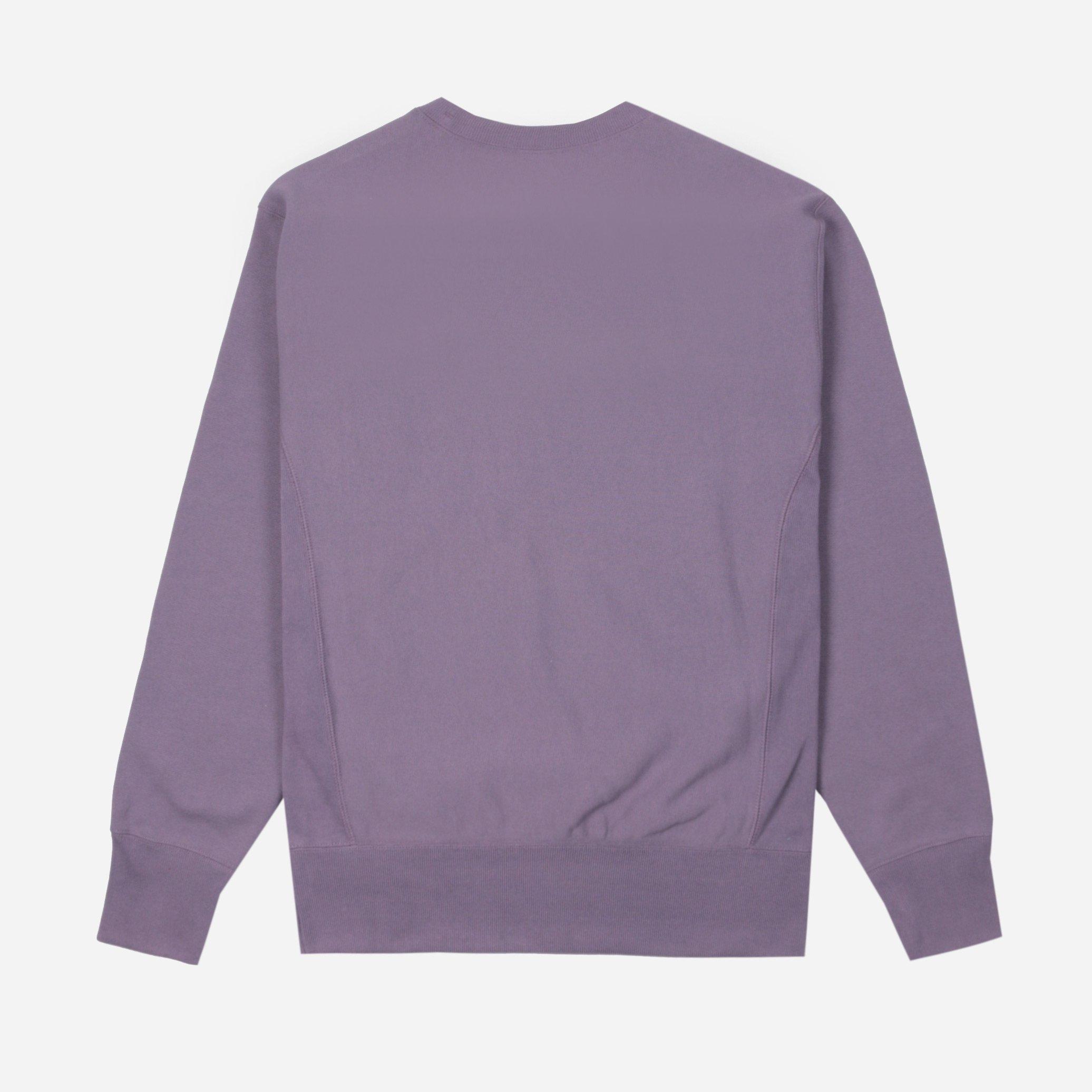 purple champion sweatshirt men
