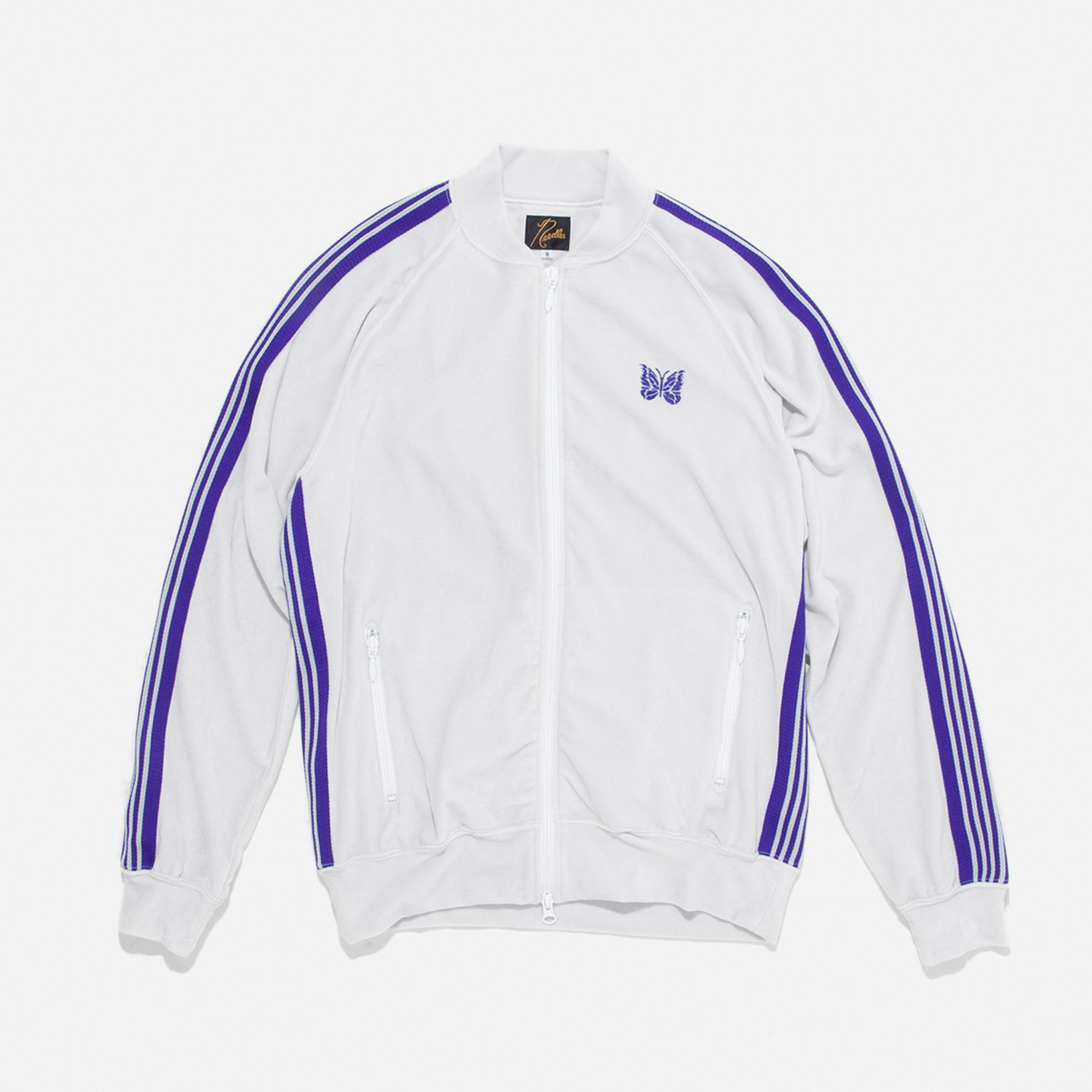 needles velour track jacket