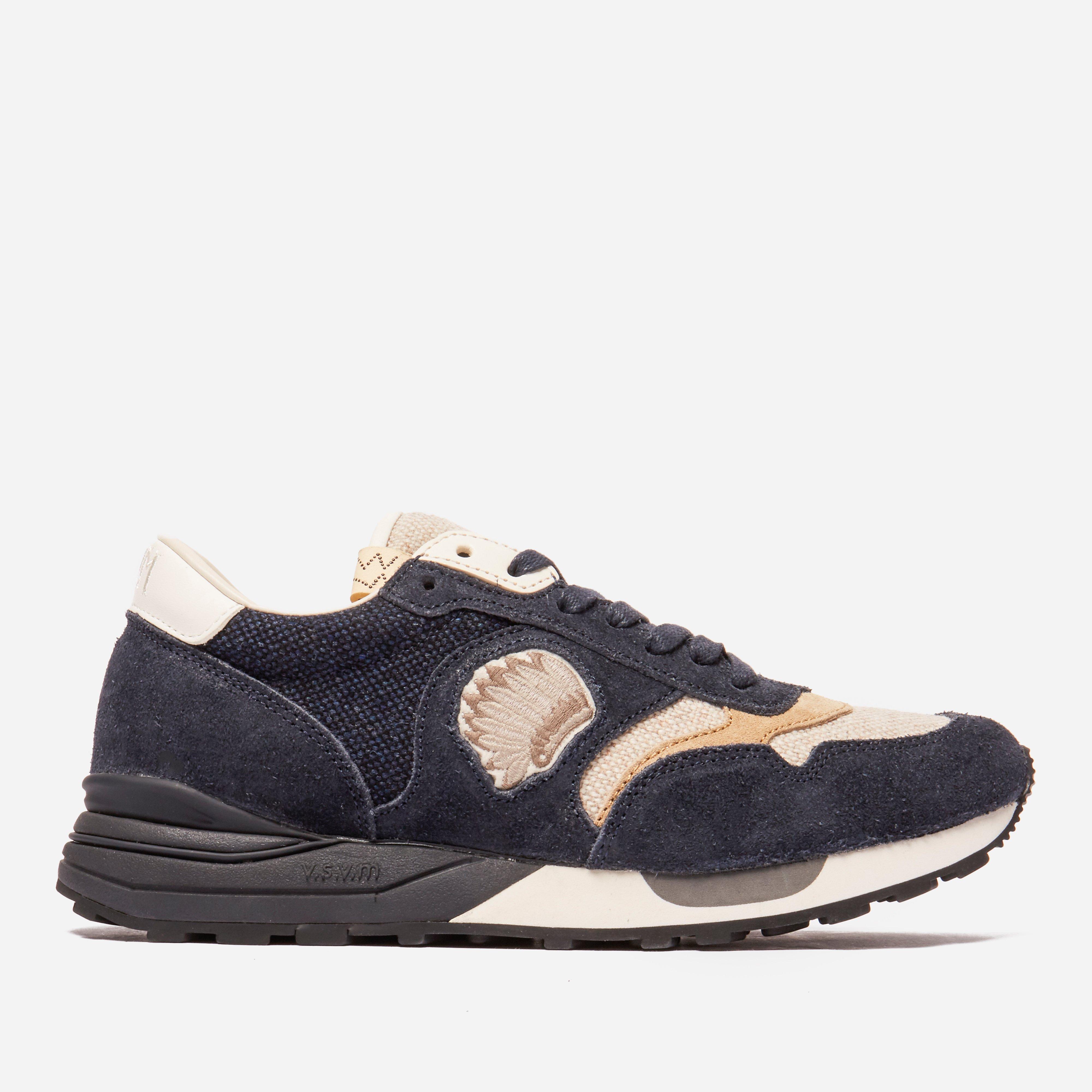 Visvim Suede Roland Jogger Sneakers in Navy (Blue) for Men - Save 51% - Lyst