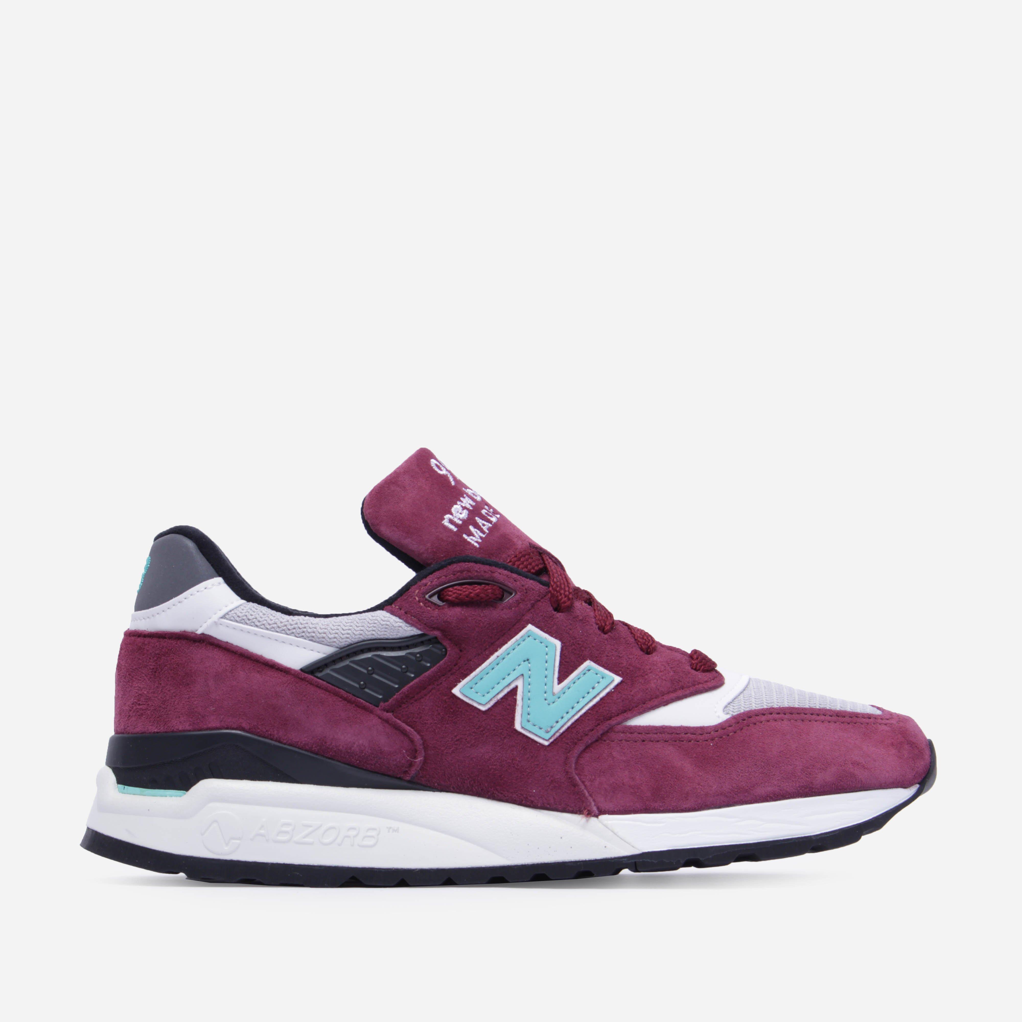 new balance 998 purper