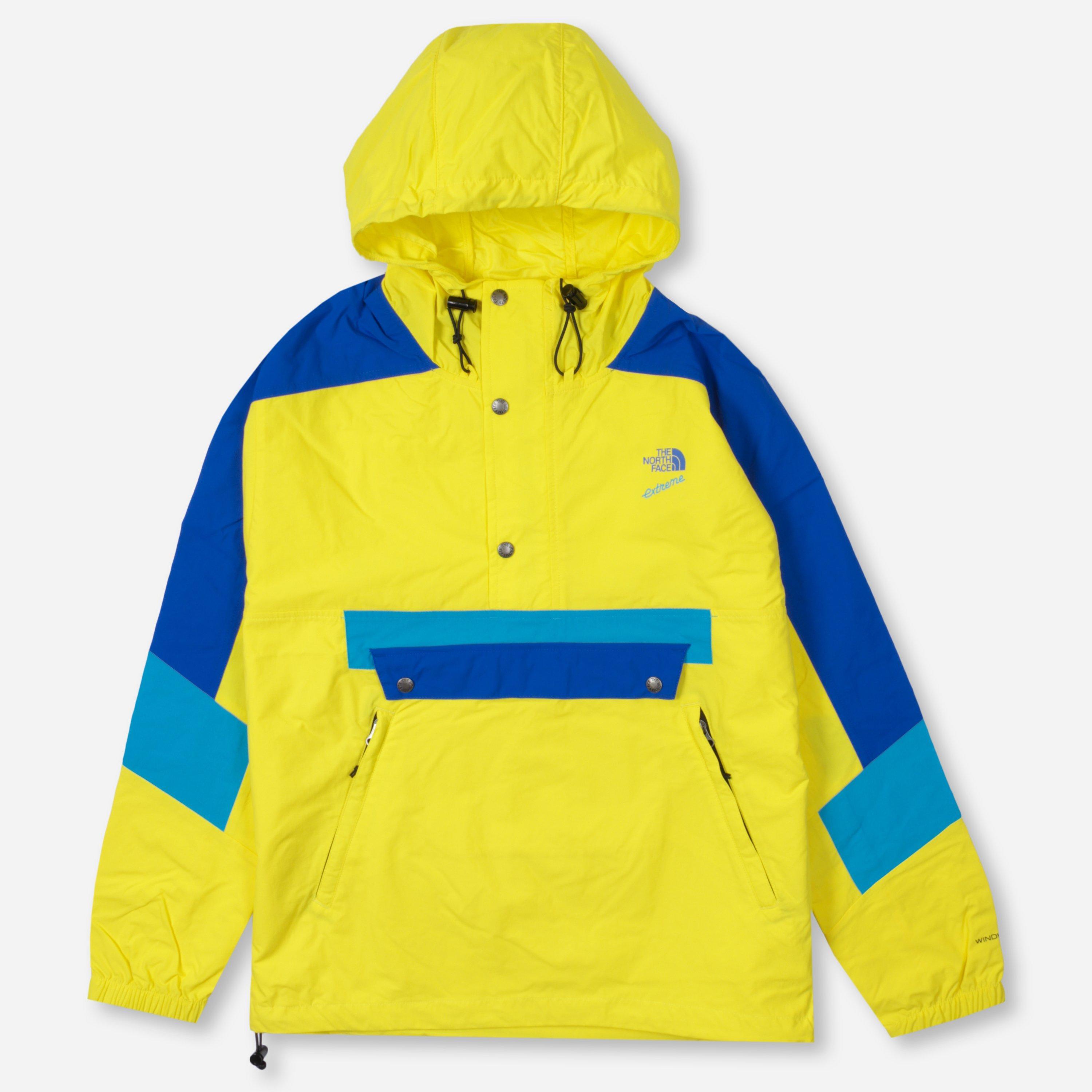 The North Face Synthetic 92 Extreme Wind Anorak in Yellow for Men ...