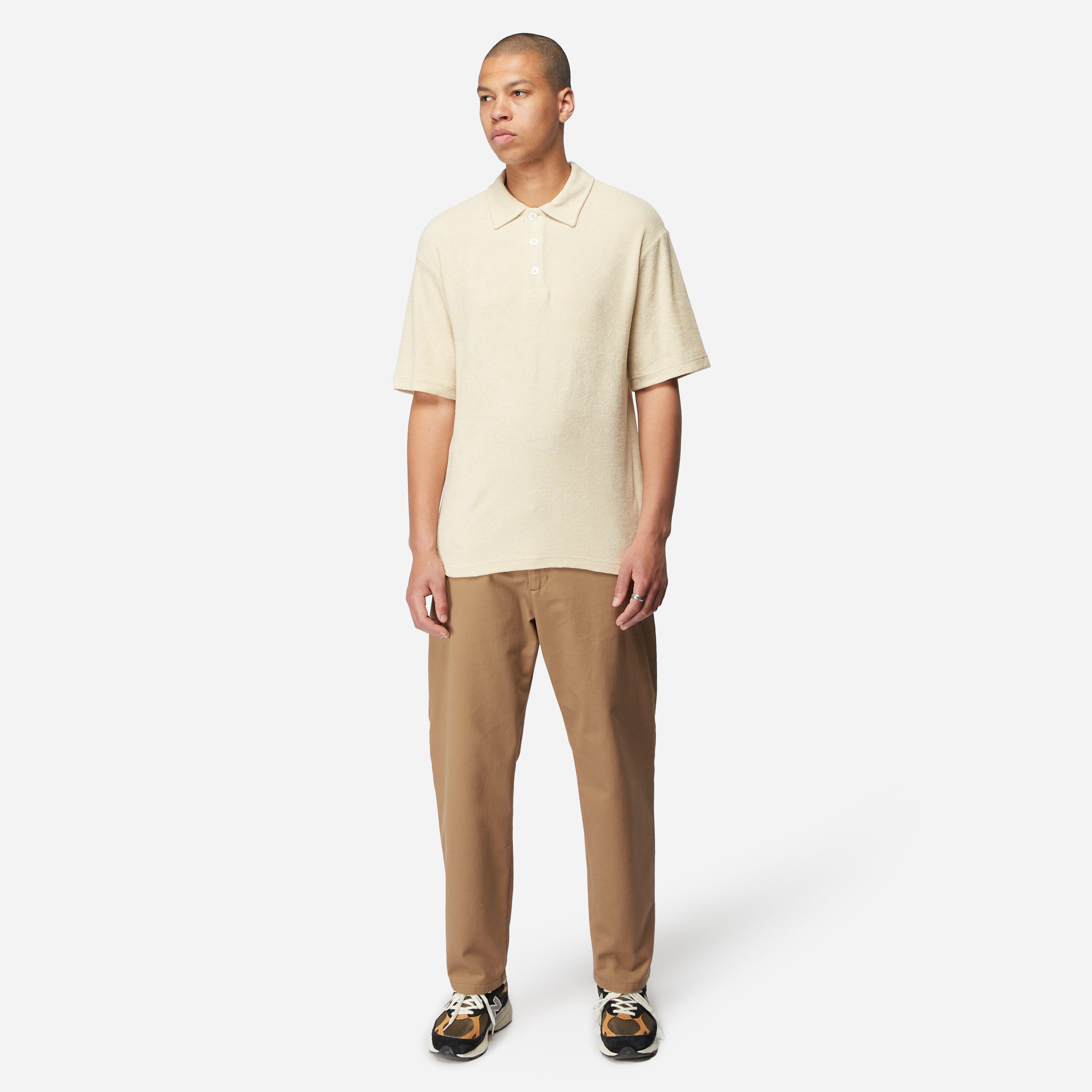 NN07 Joey 3370 Terry Polo Shirt in Natural for Men | Lyst Canada