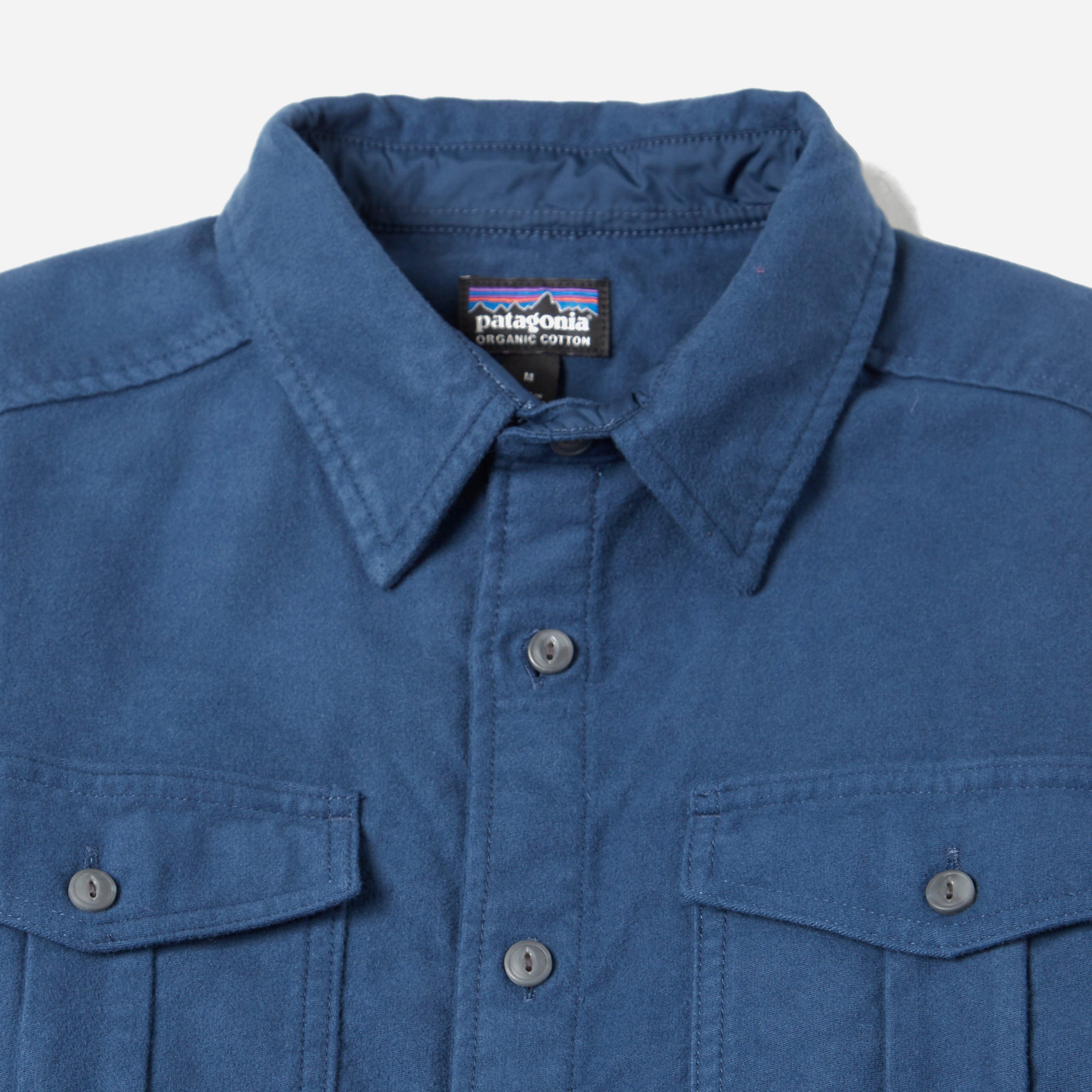 Patagonia Topo Canyon Moleskin Shirt in Blue for Men Lyst