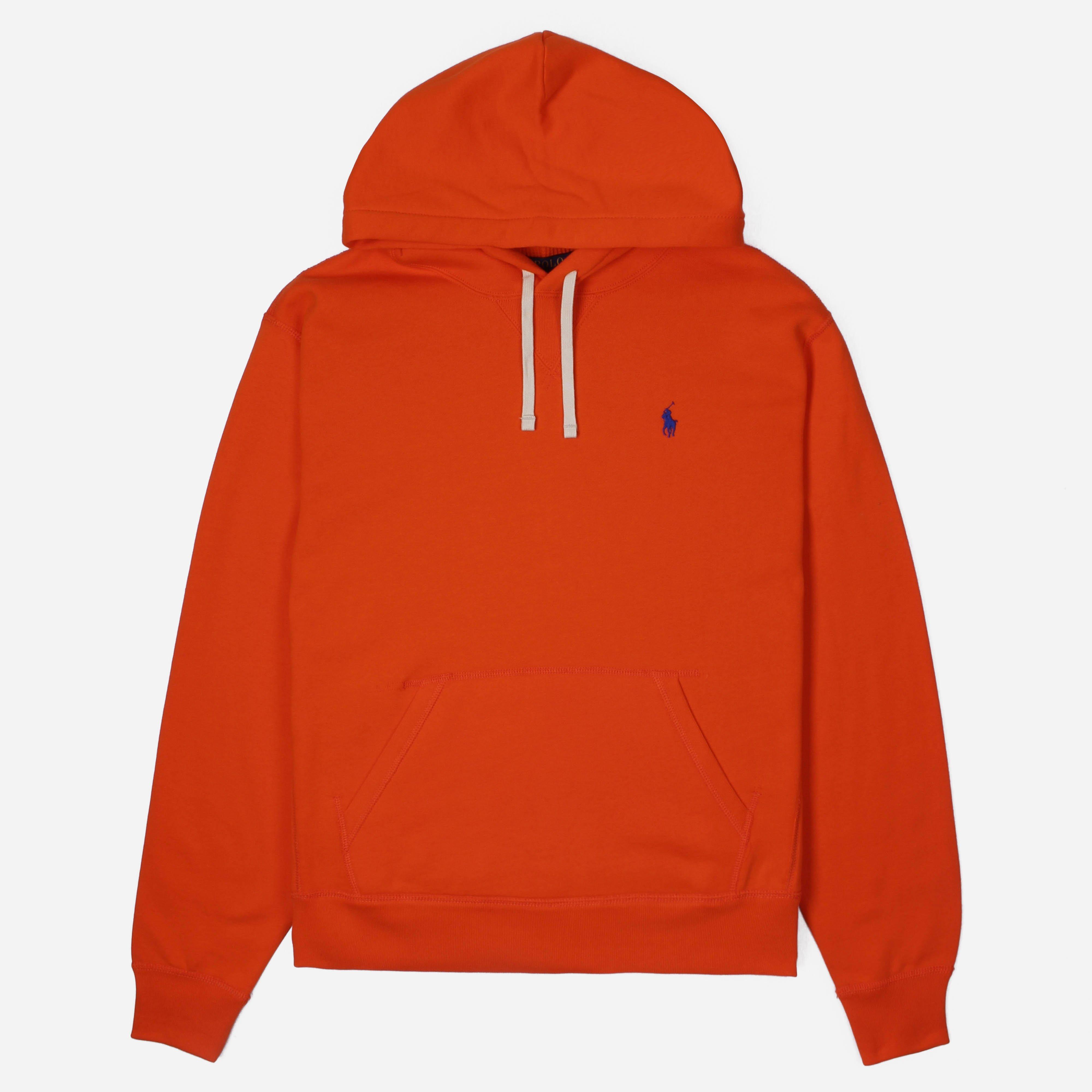 ralph lauren hoodie orange