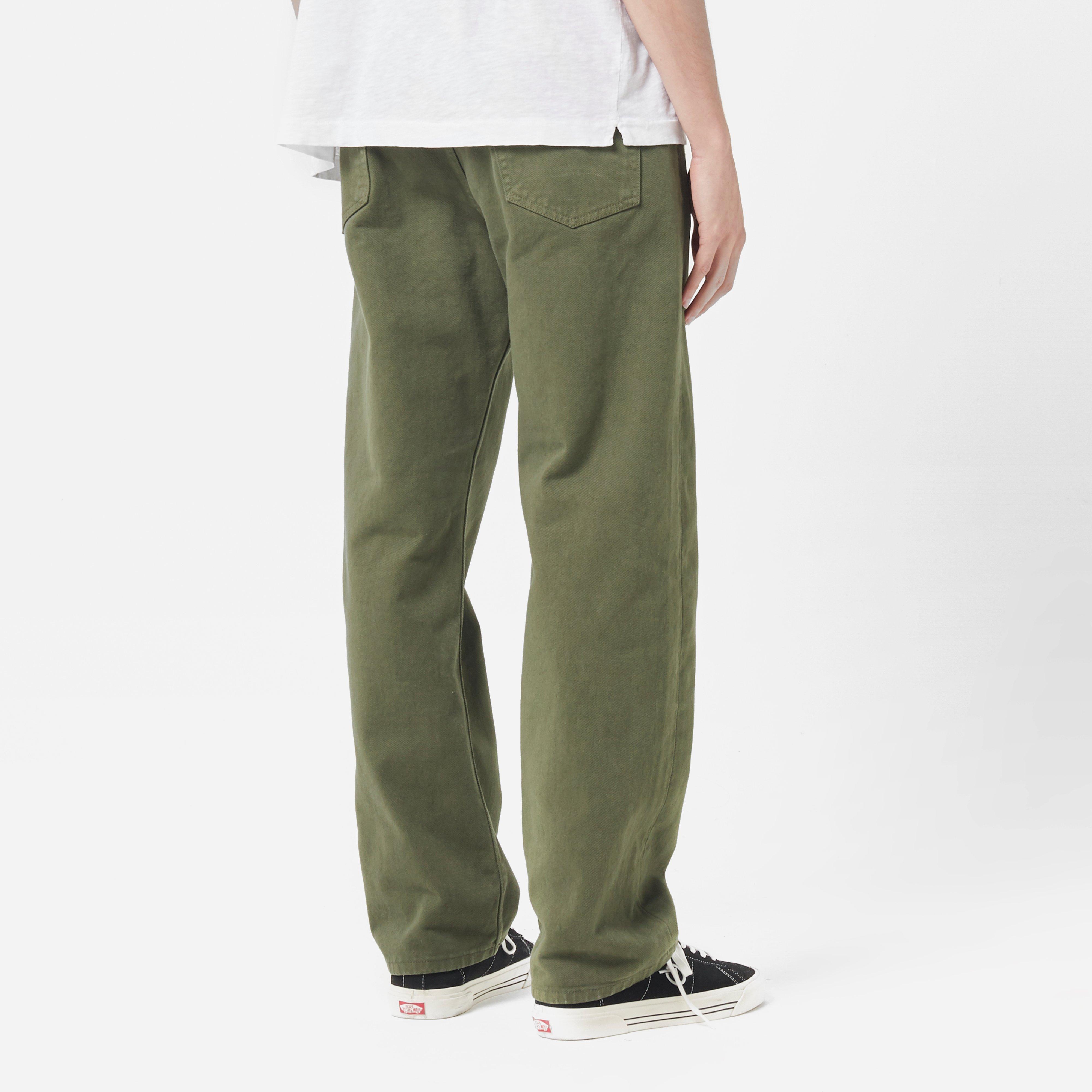 YMC Papa Organic Twill Jean in Green 