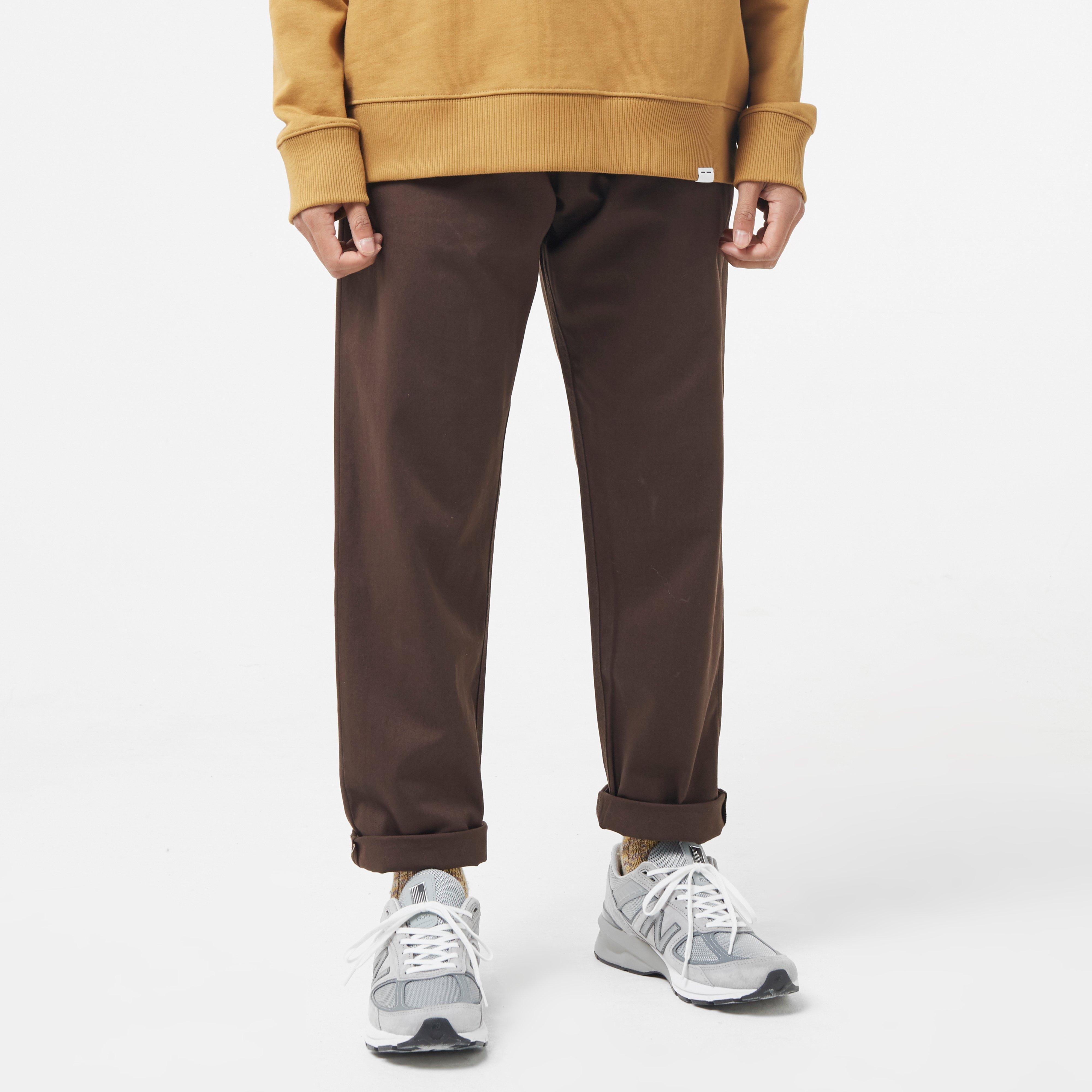 Universal Works Military Chino in Brown 