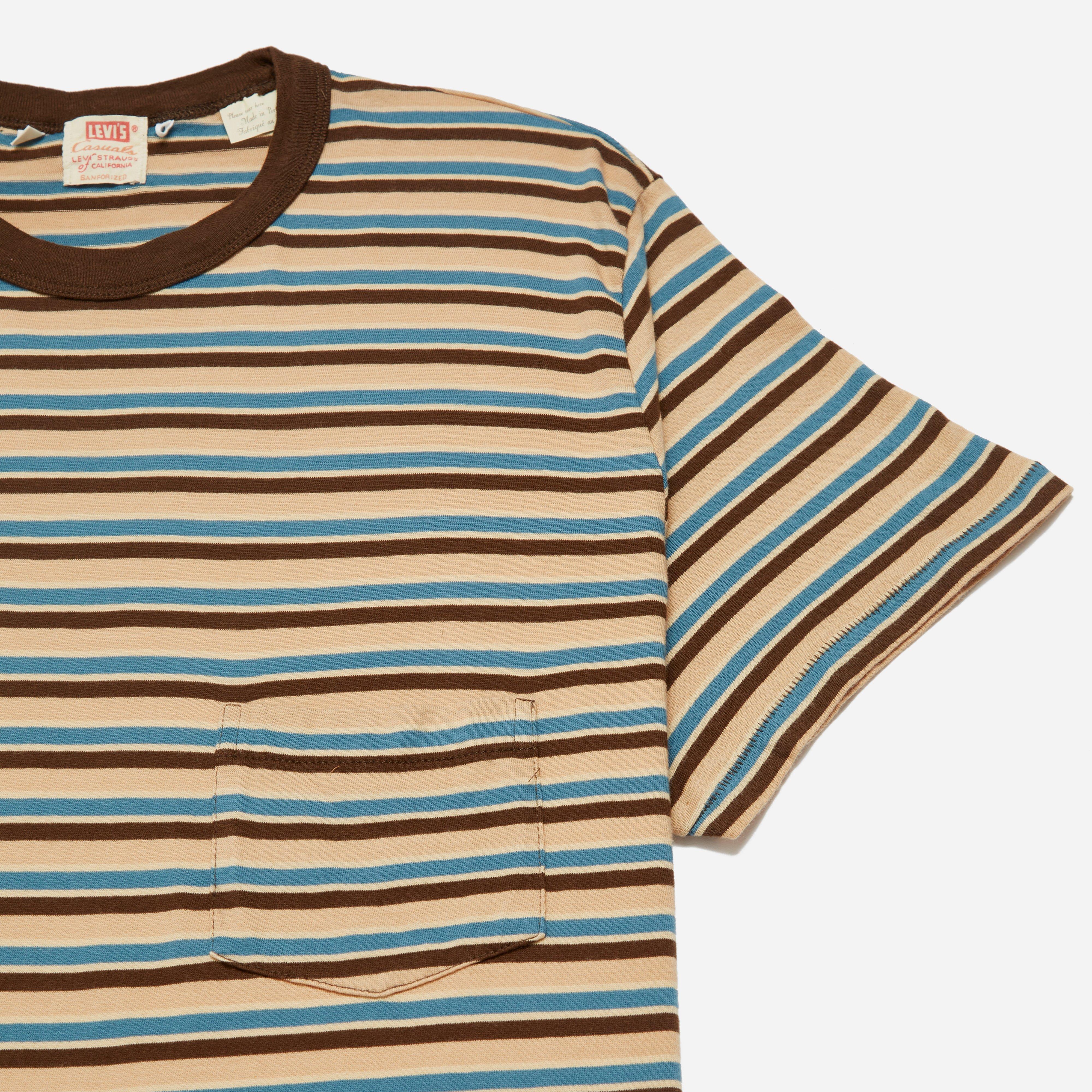 Casuals Stripe T-shirt in Blue for Men 