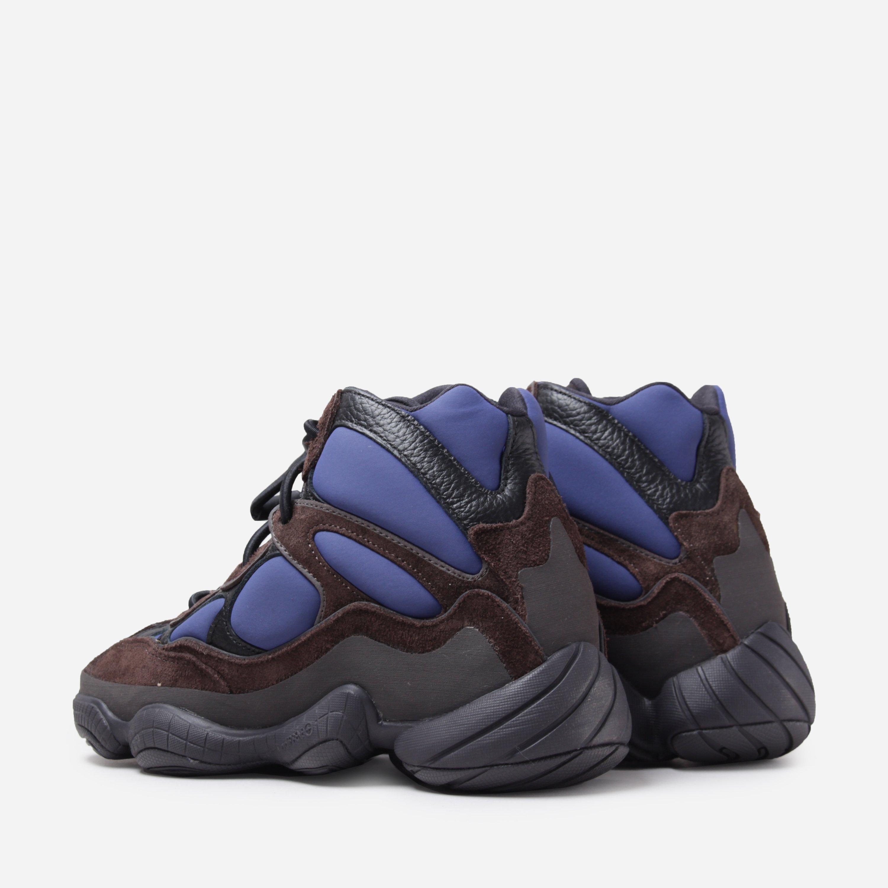 adidas Originals Suede Yeezy 500 High Tyrian in Blue for Men - Lyst