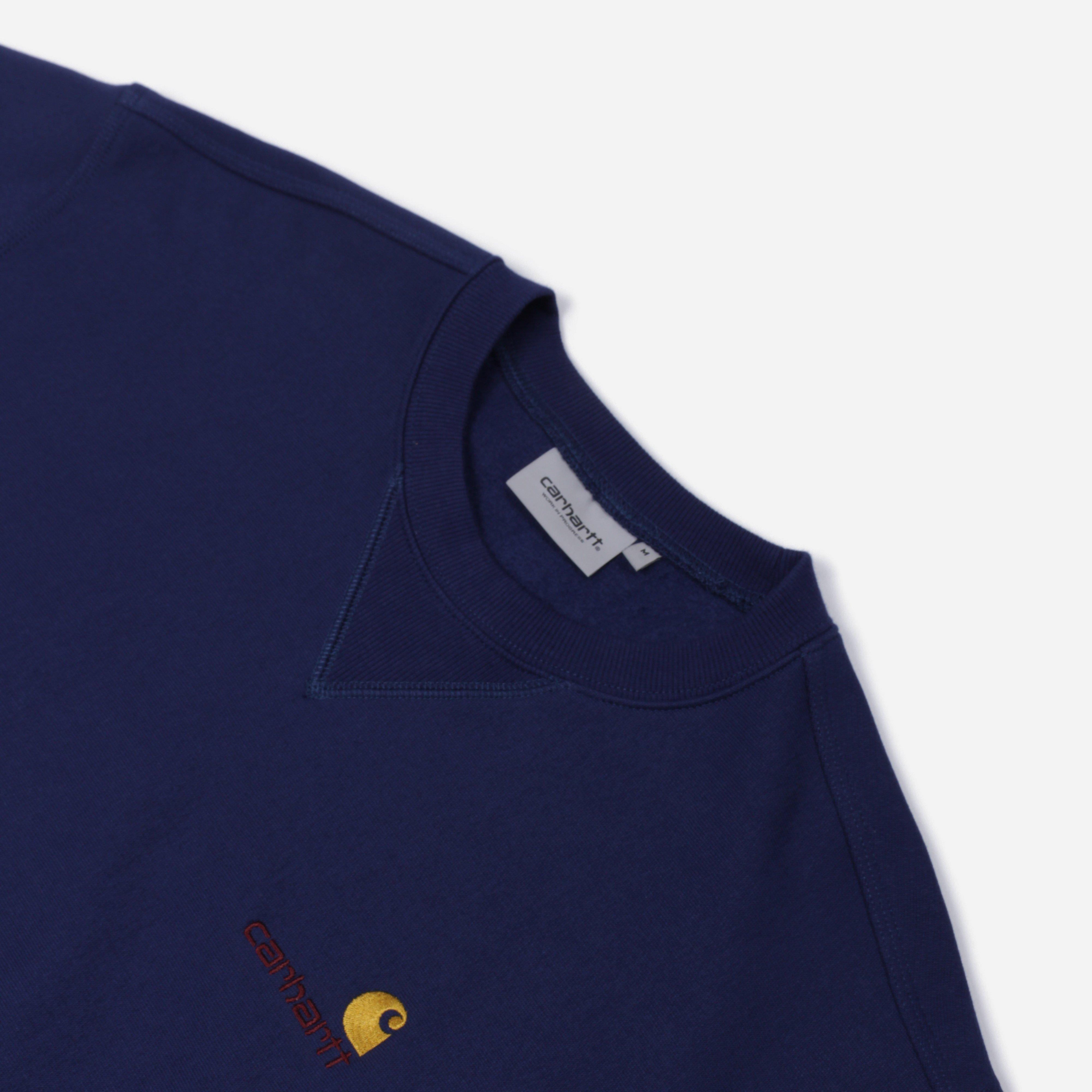 carhartt american script crewneck sweatshirt