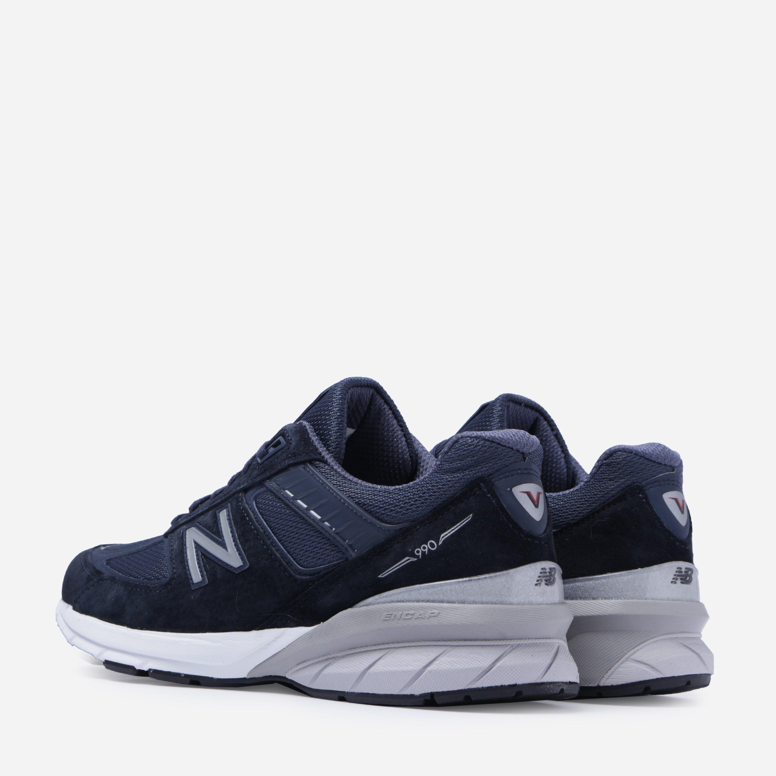 New Balance Suede 990 V5 in Navy (Blue) for Men Lyst